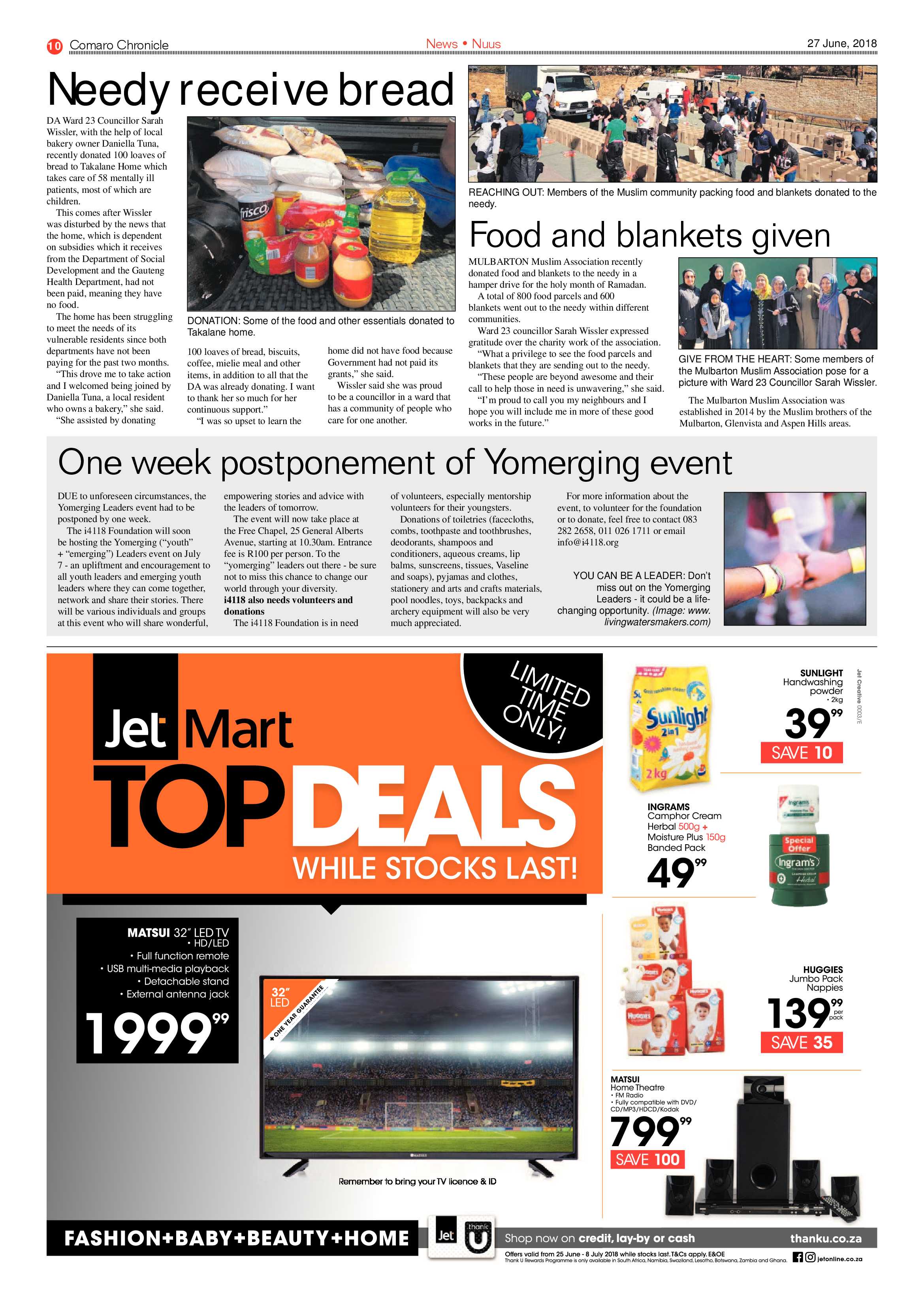 Comaro Chronicle 27 June 2018 page 10