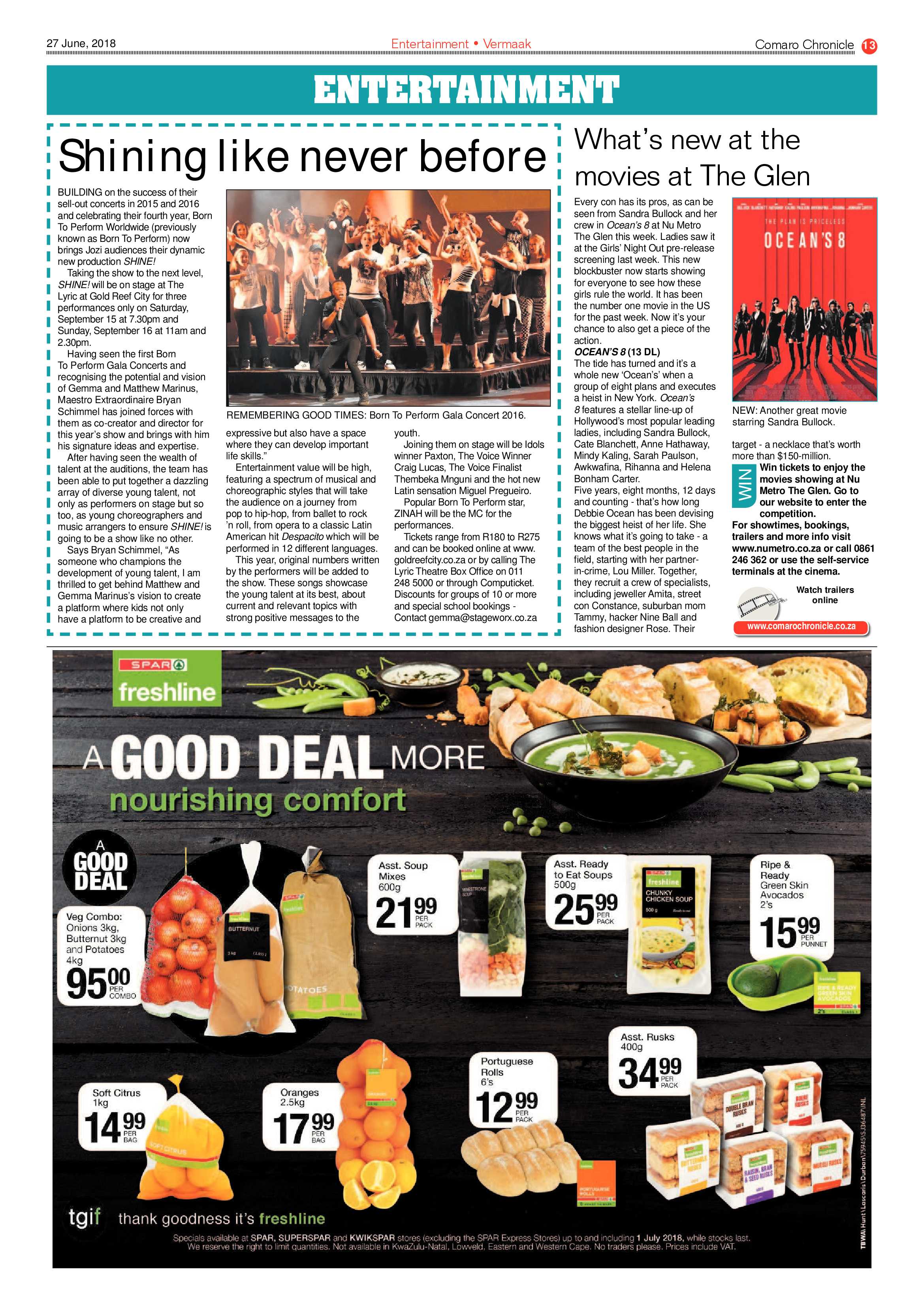 Comaro Chronicle 27 June 2018 page 13