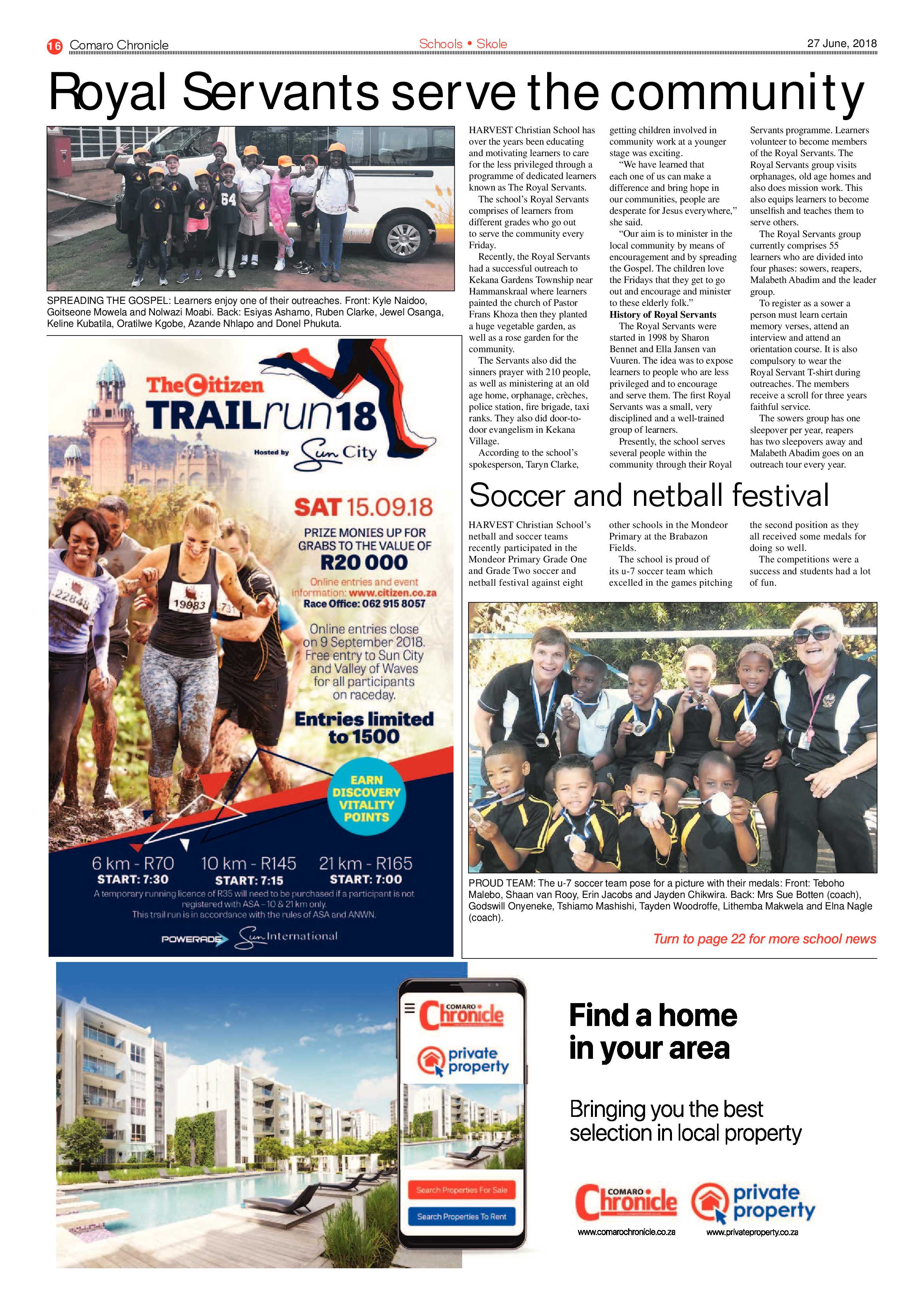 Comaro Chronicle 27 June 2018 page 16