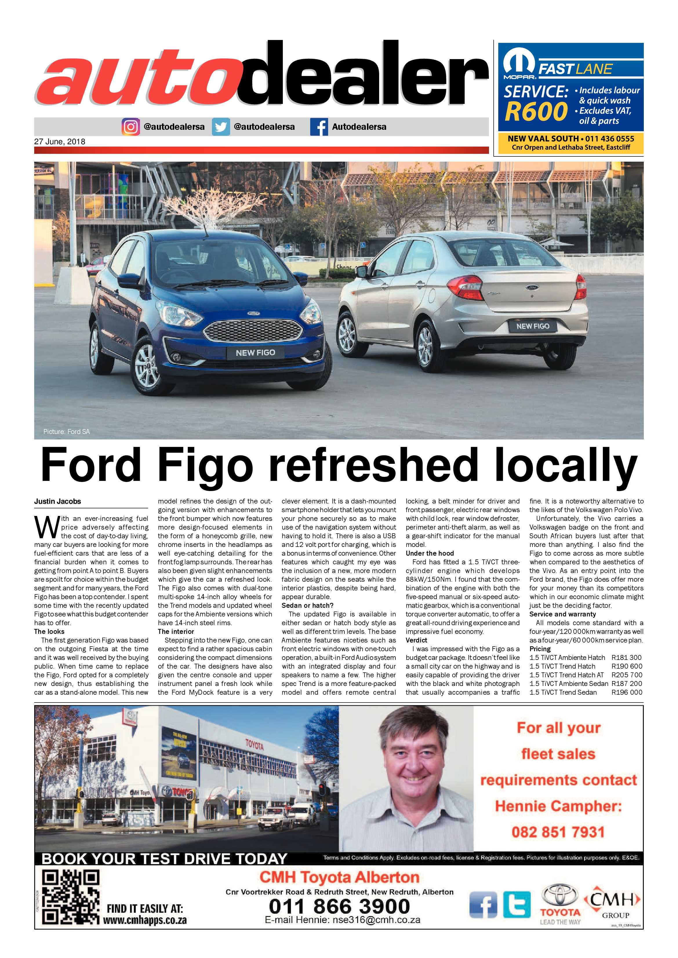 Comaro Chronicle 27 June 2018 page 23