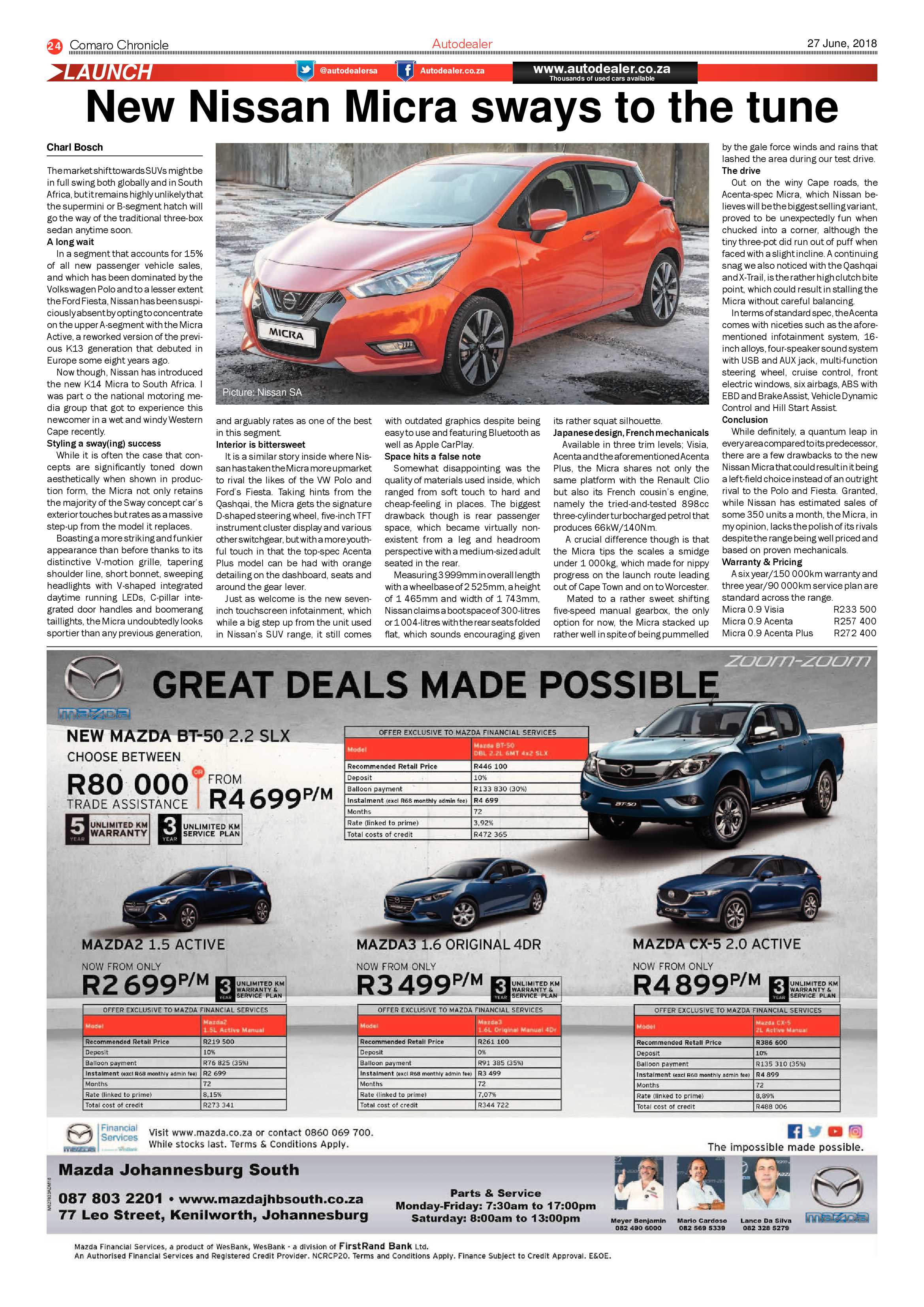 Comaro Chronicle 27 June 2018 page 24