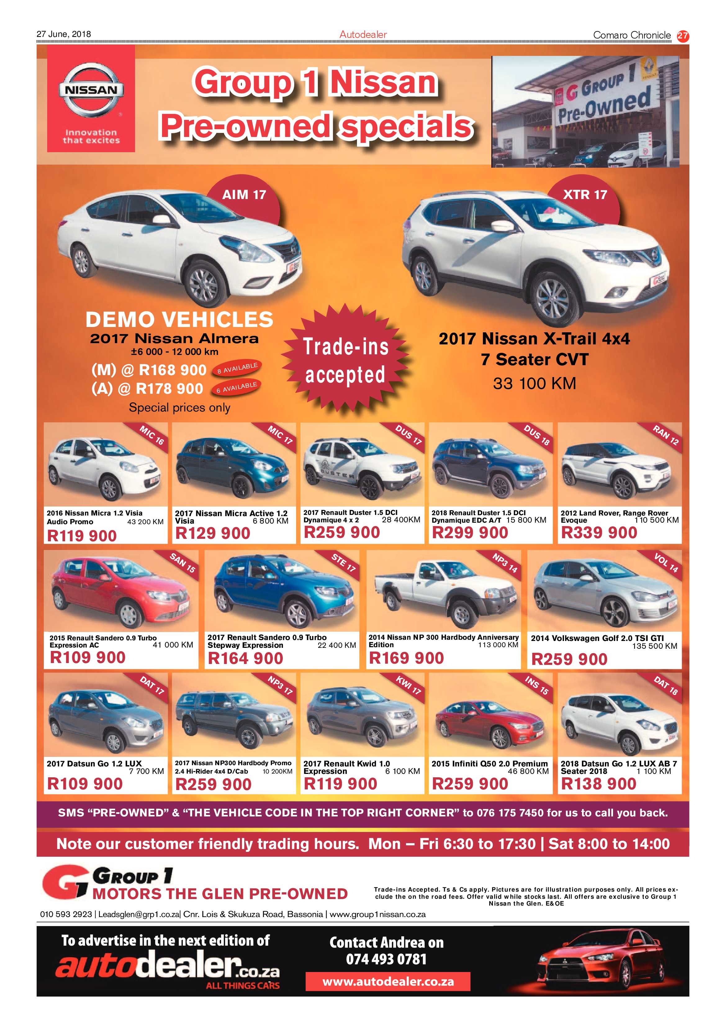 Comaro Chronicle 27 June 2018 page 27