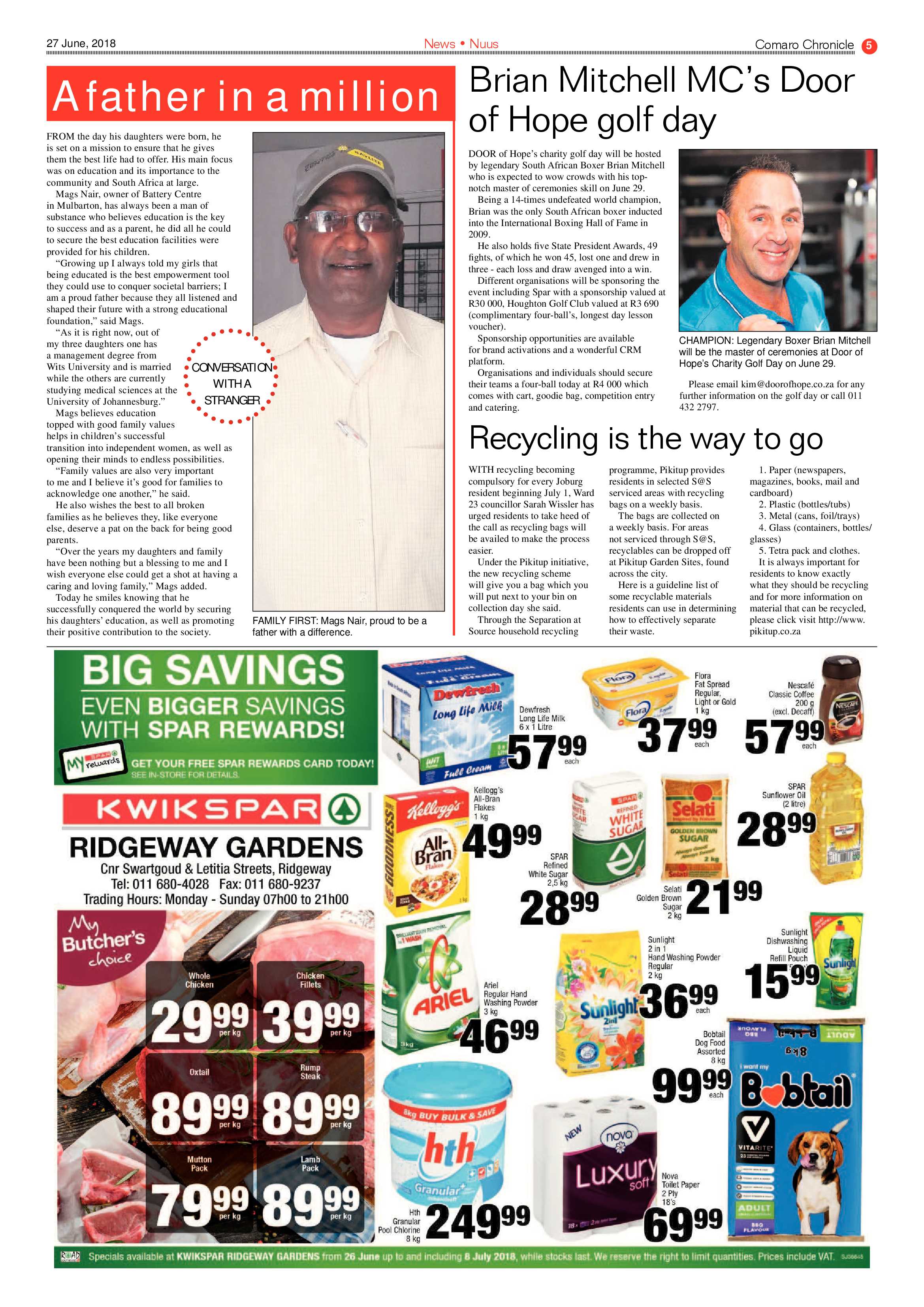 Comaro Chronicle 27 June 2018 page 5