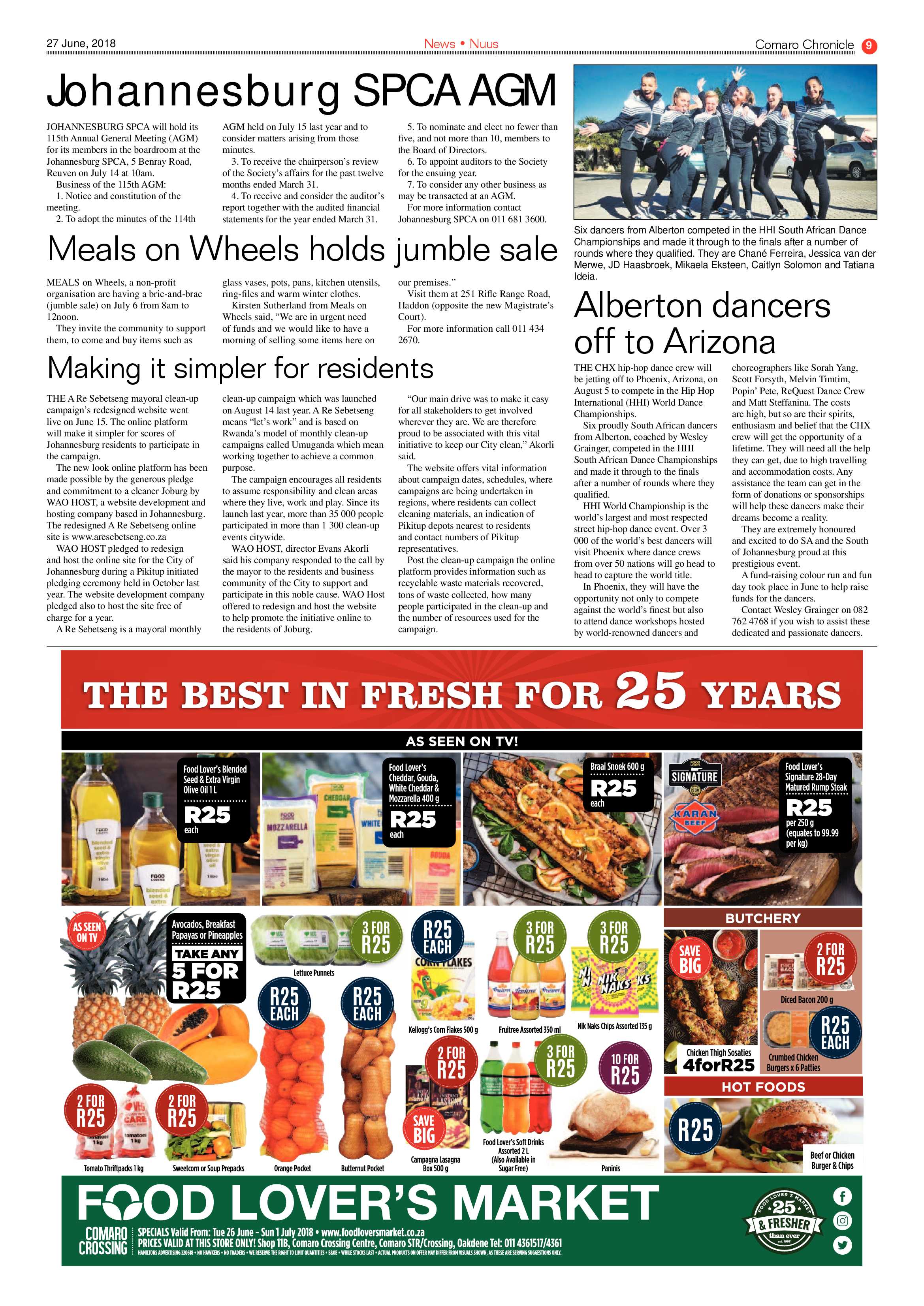 Comaro Chronicle 27 June 2018 page 9