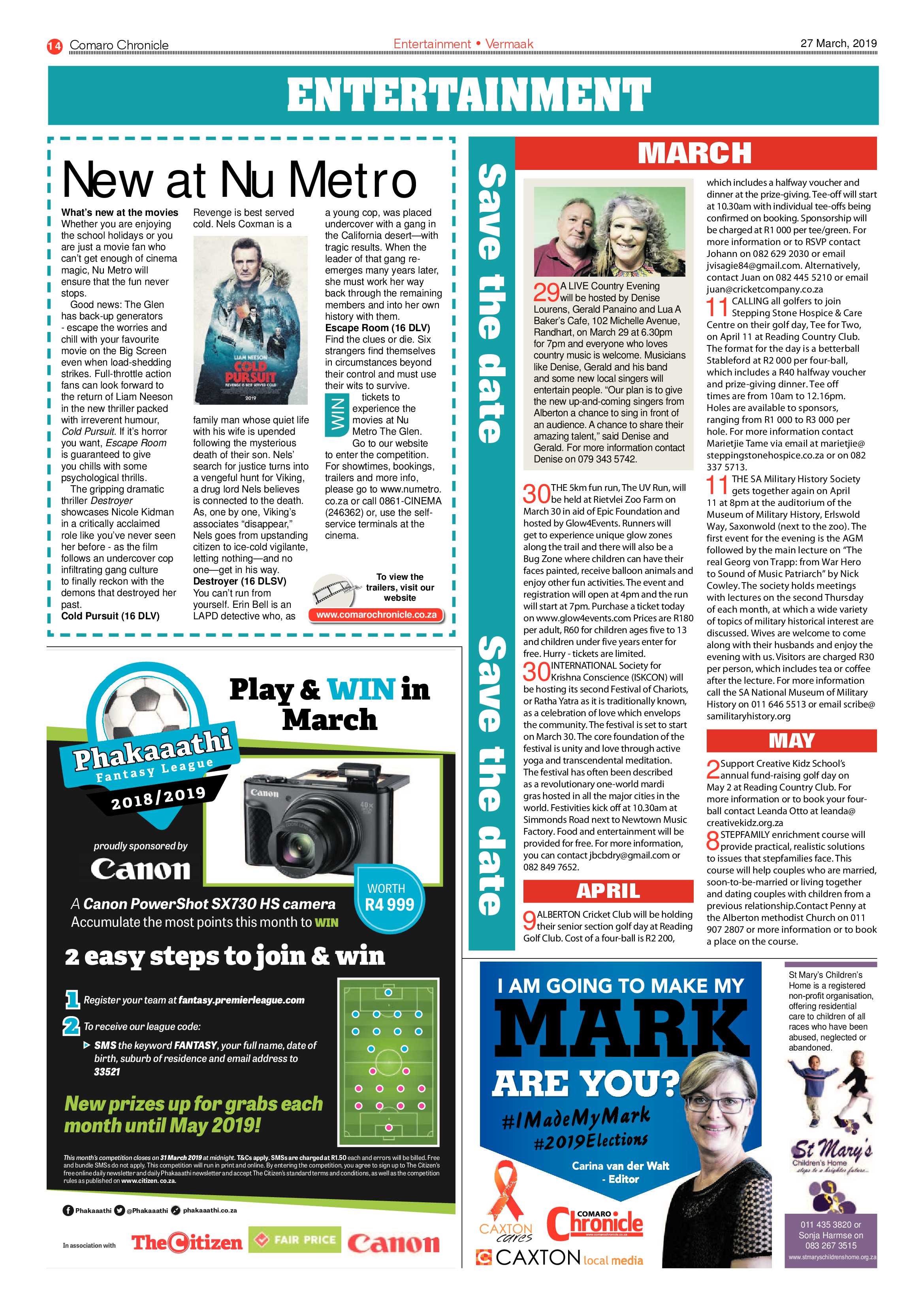 Comaro Chronicle 27 March 2019 page 14