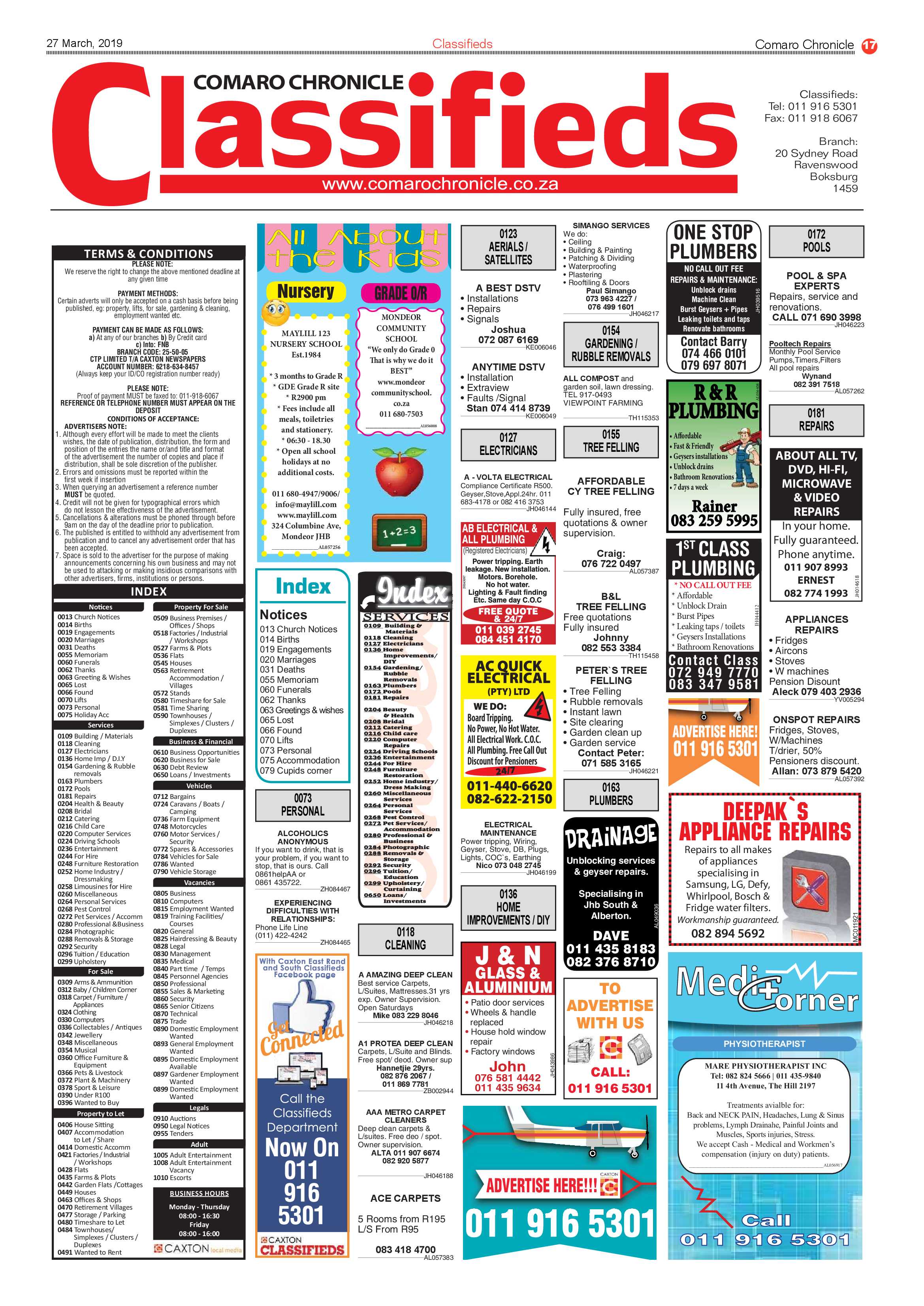 Comaro Chronicle 27 March 2019 page 17