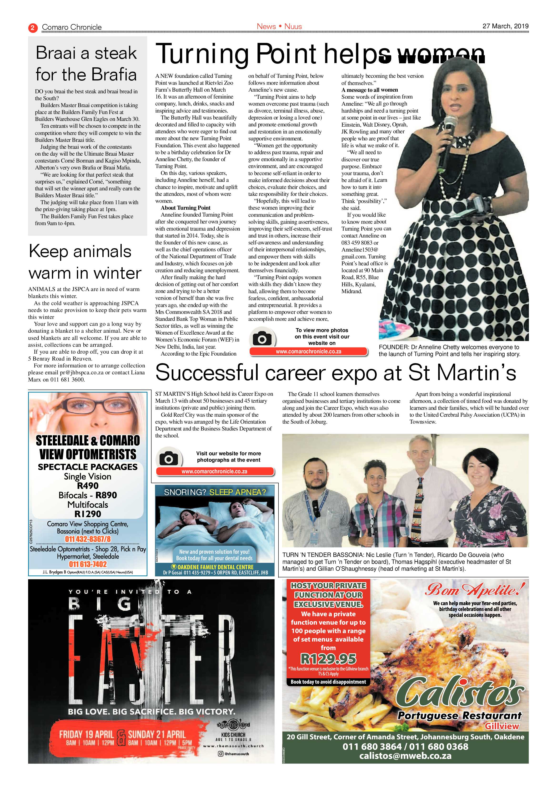 Comaro Chronicle 27 March 2019 page 2