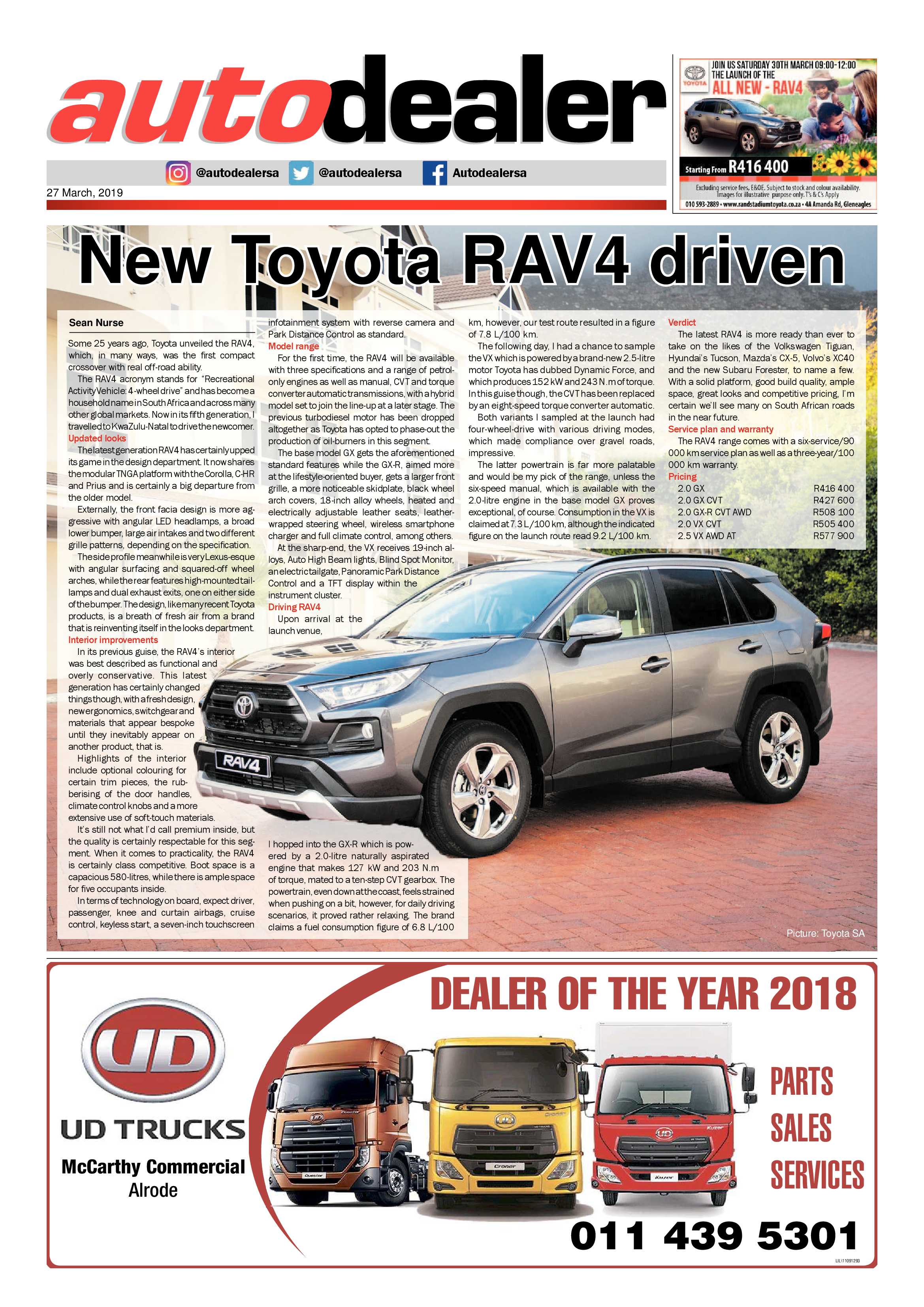 Comaro Chronicle 27 March 2019 page 20