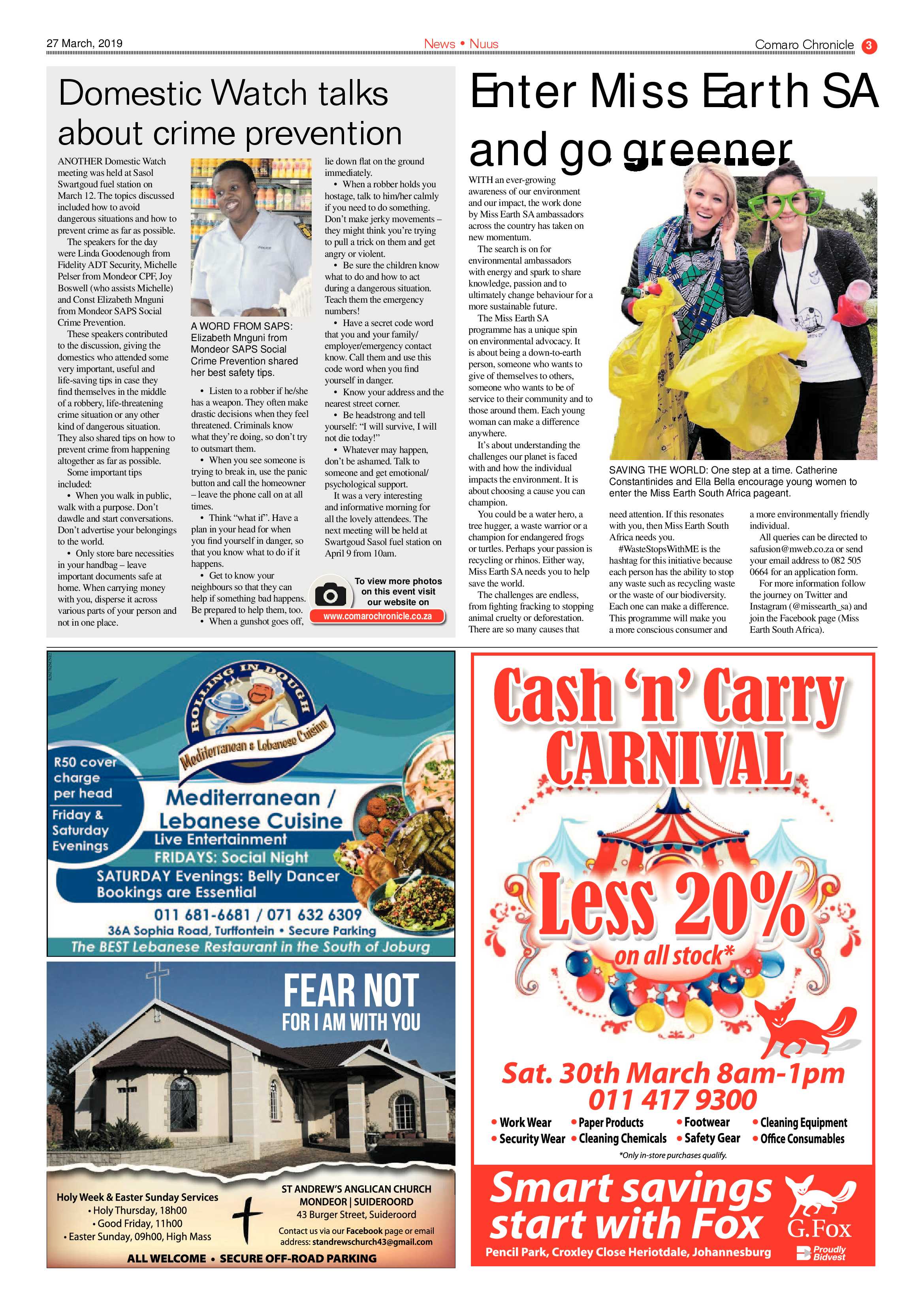 Comaro Chronicle 27 March 2019 page 3