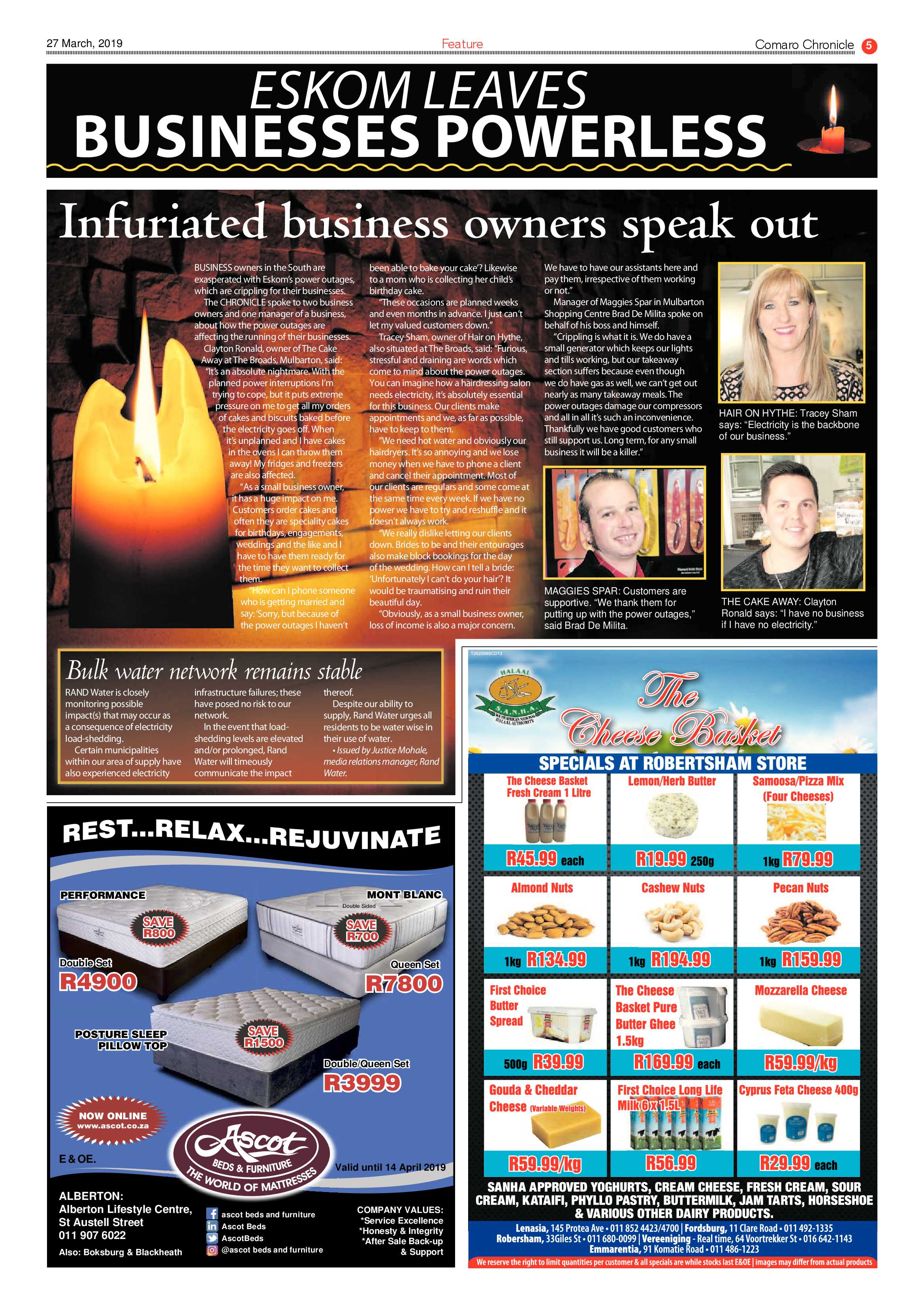 Comaro Chronicle 27 March 2019 page 5