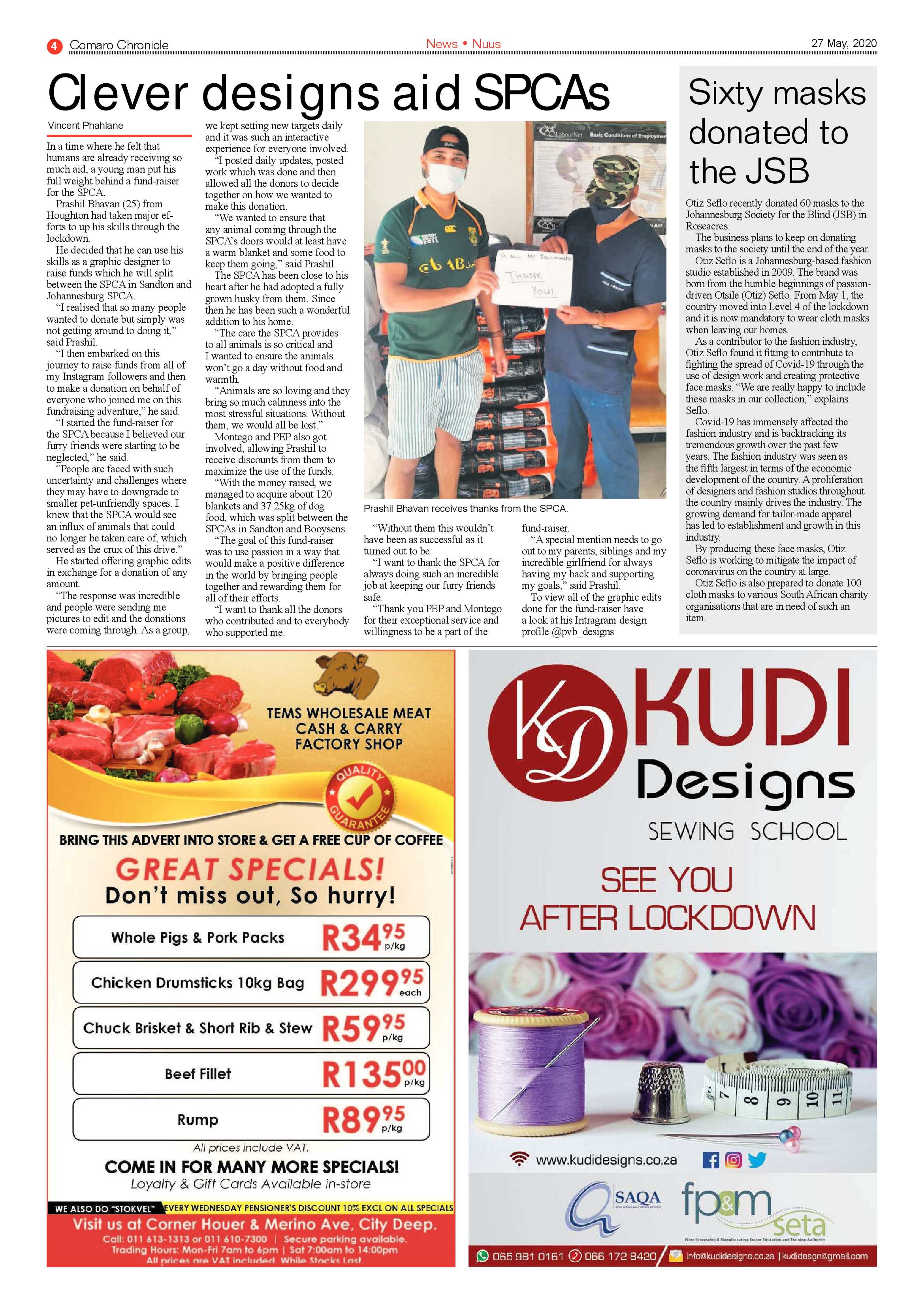 Comaro Chronicle 27 May 2020 page 4