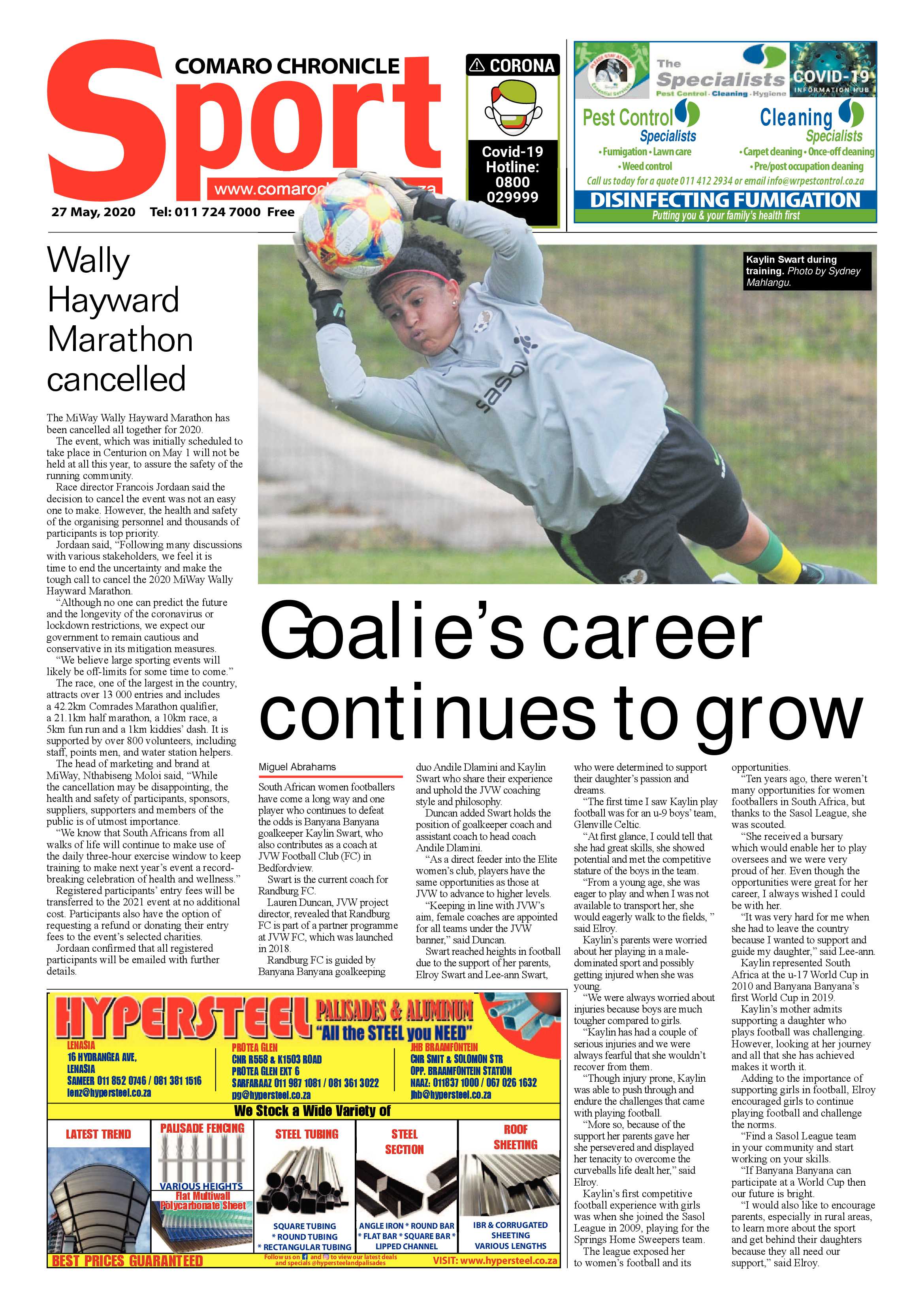 Comaro Chronicle 27 May 2020 page 8