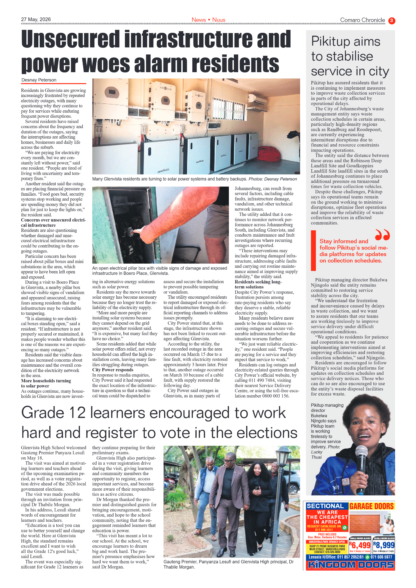 Comaro Chronicle 27 May 2026 page 3