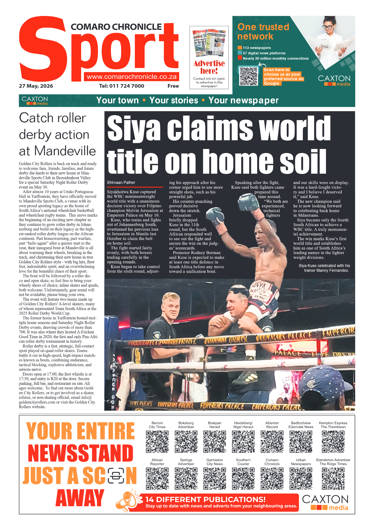 Comaro Chronicle 27 May 2026 page 8