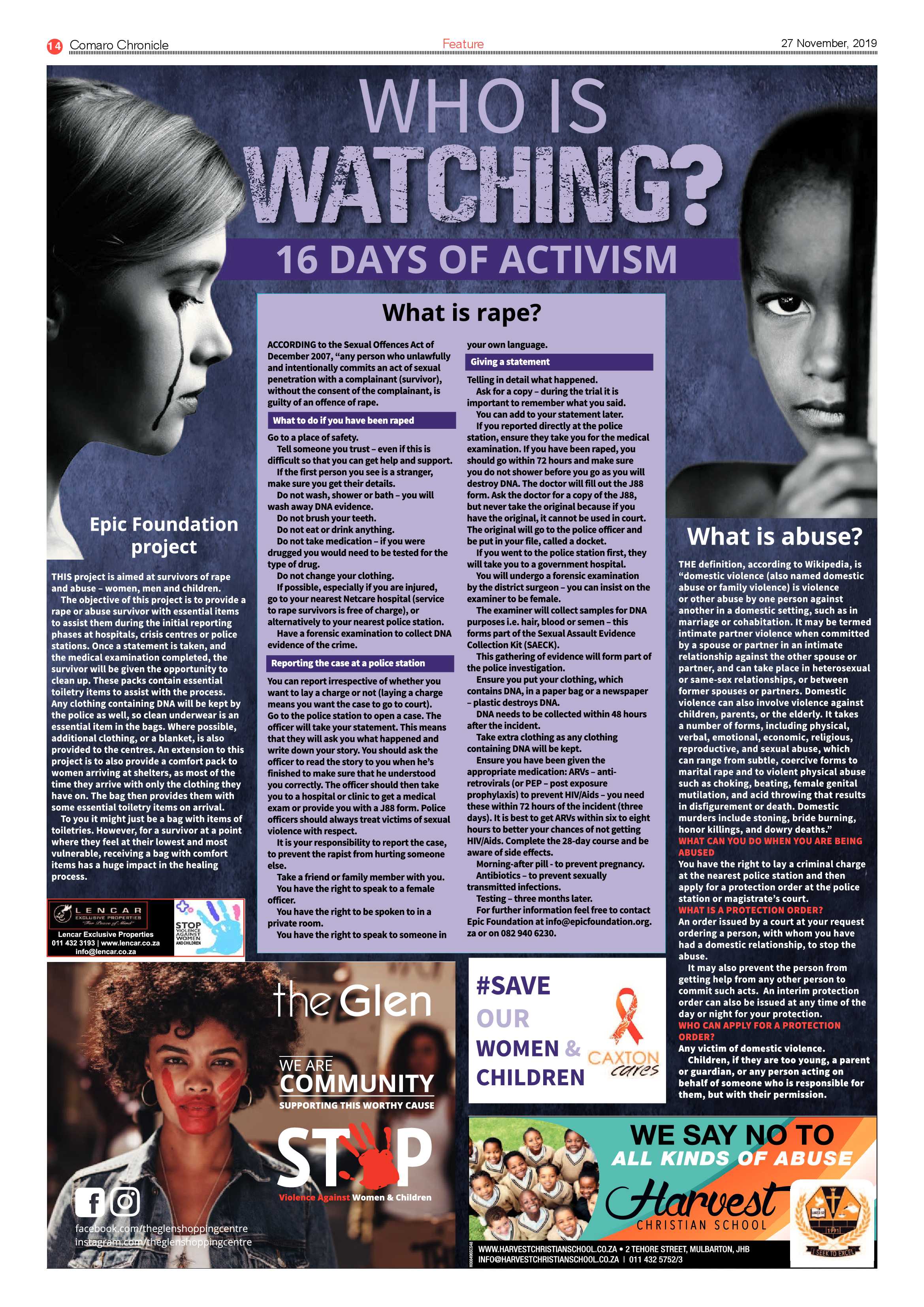 Comaro Chronicle 27 November 2019 page 14