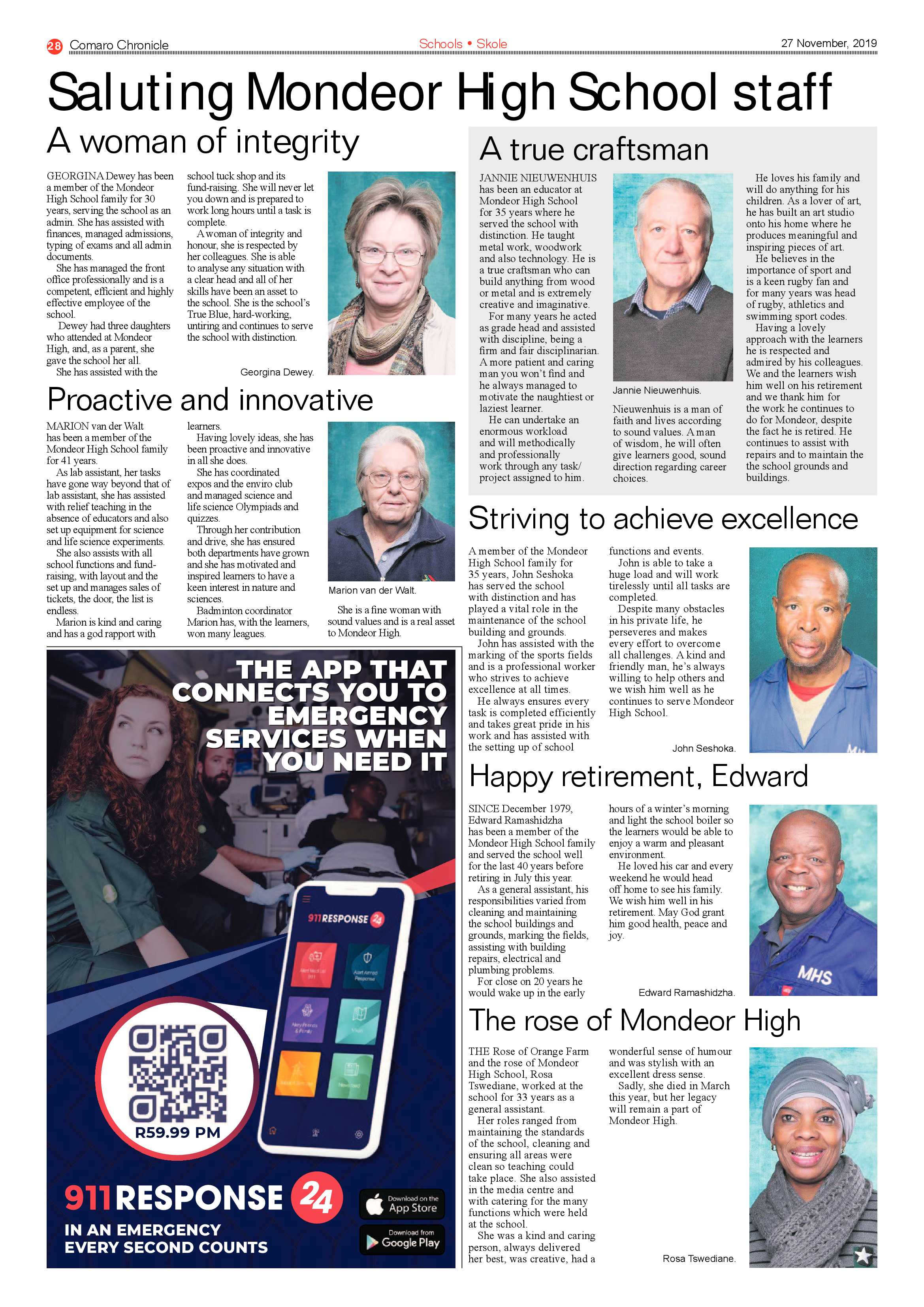 Comaro Chronicle 27 November 2019 page 28