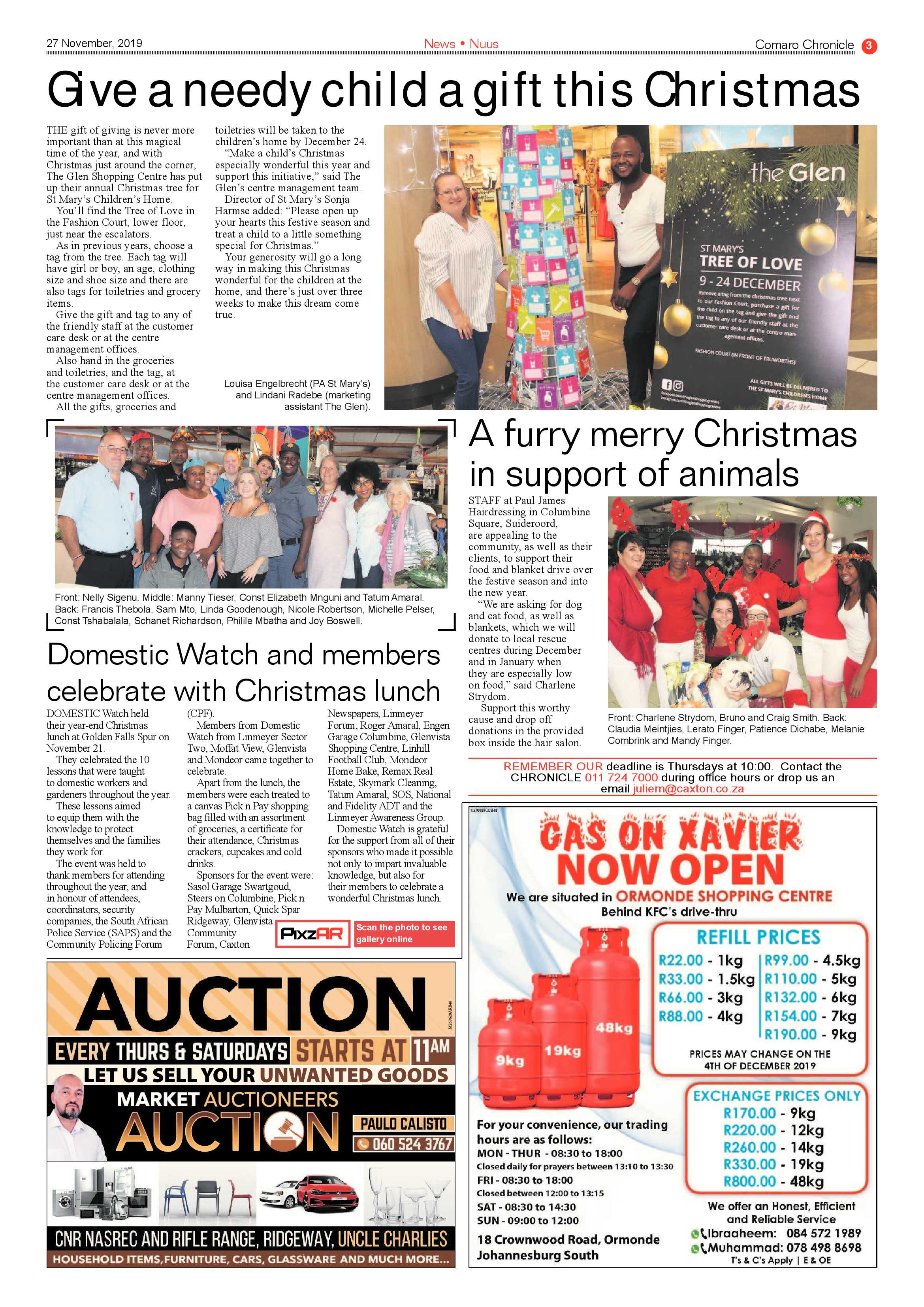 Comaro Chronicle 27 November 2019 page 3