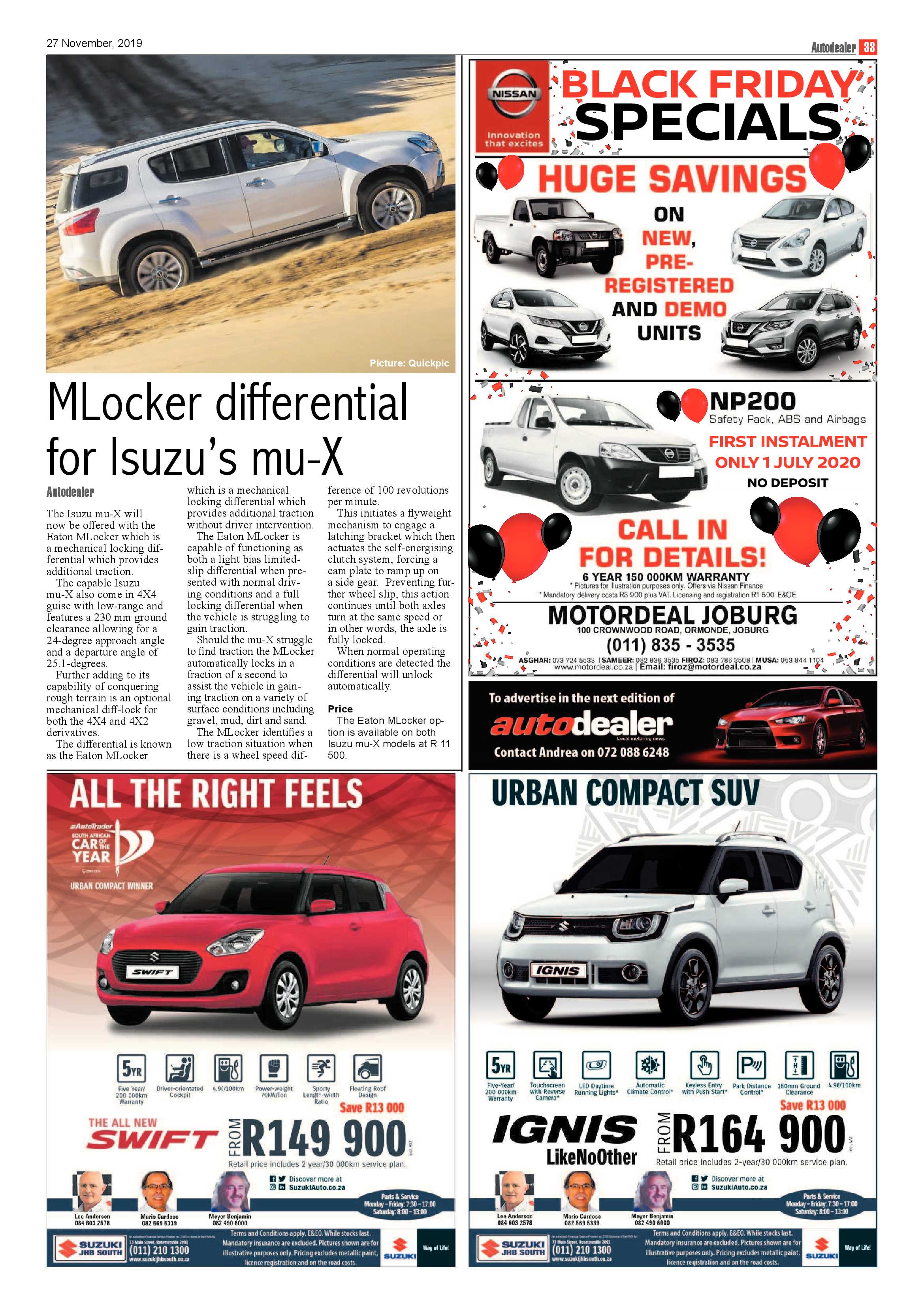 Comaro Chronicle 27 November 2019 page 33