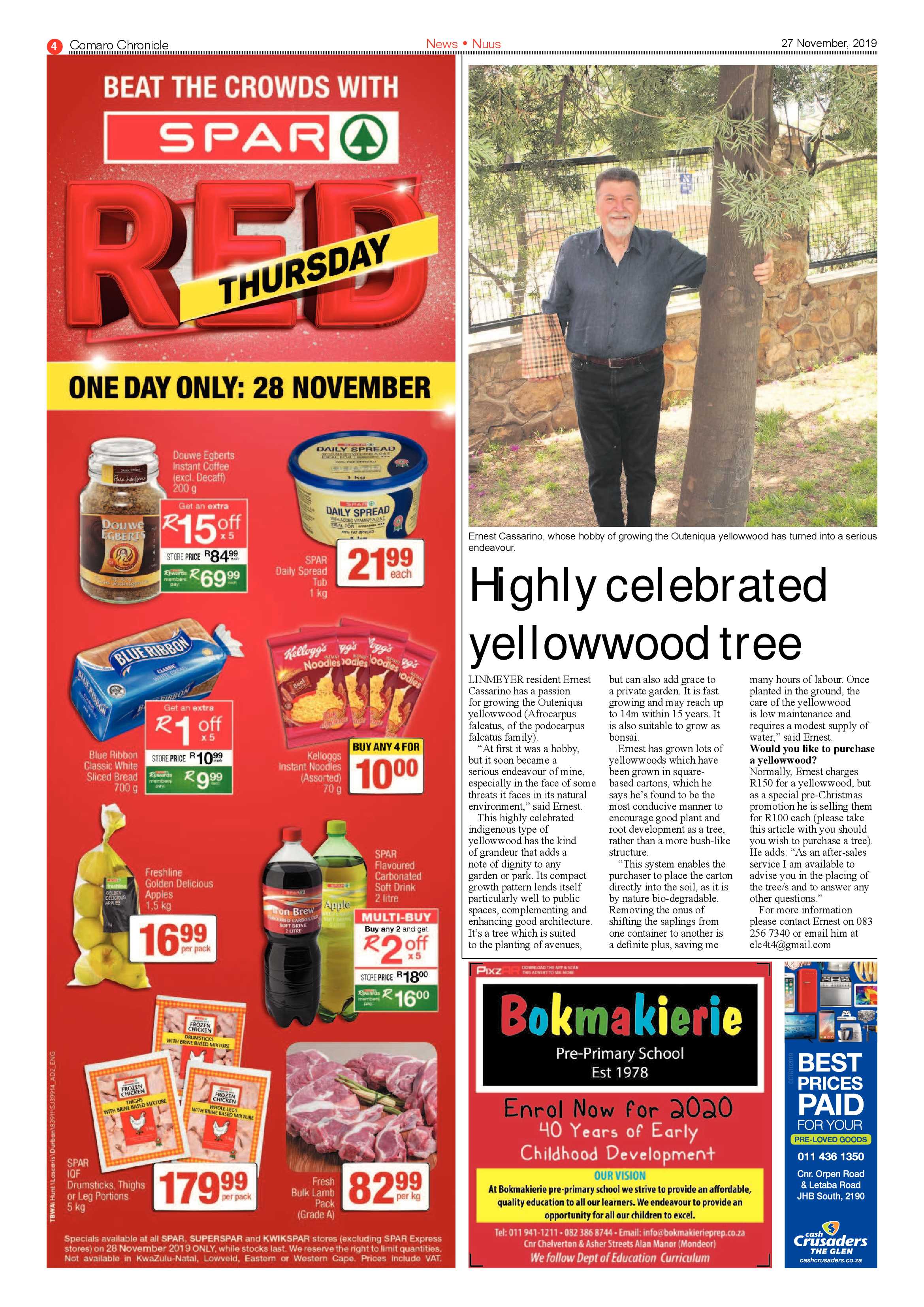 Comaro Chronicle 27 November 2019 page 4