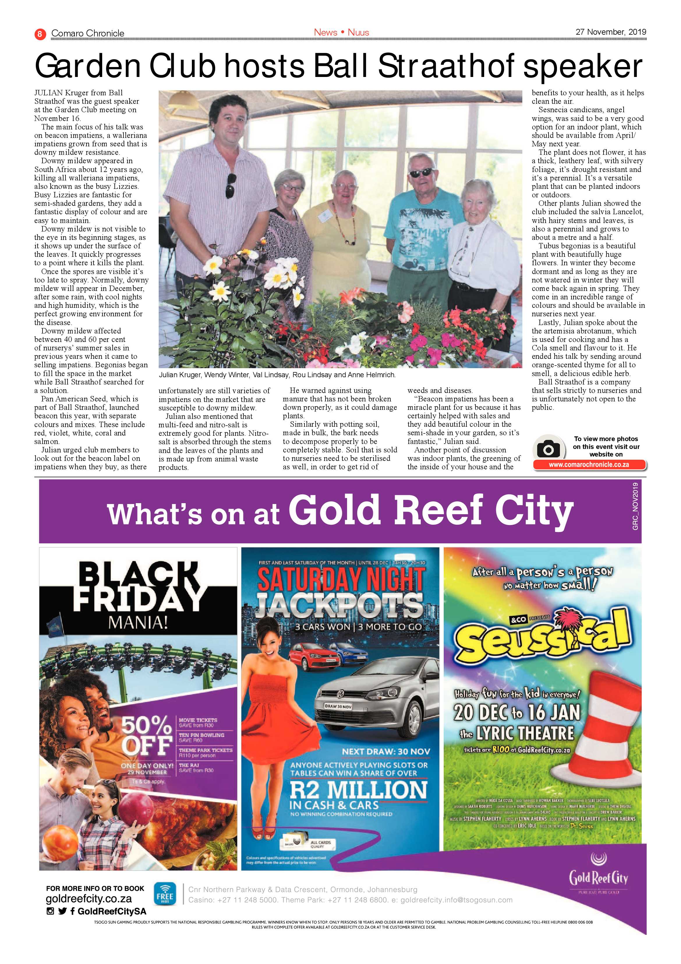 Comaro Chronicle 27 November 2019 page 8