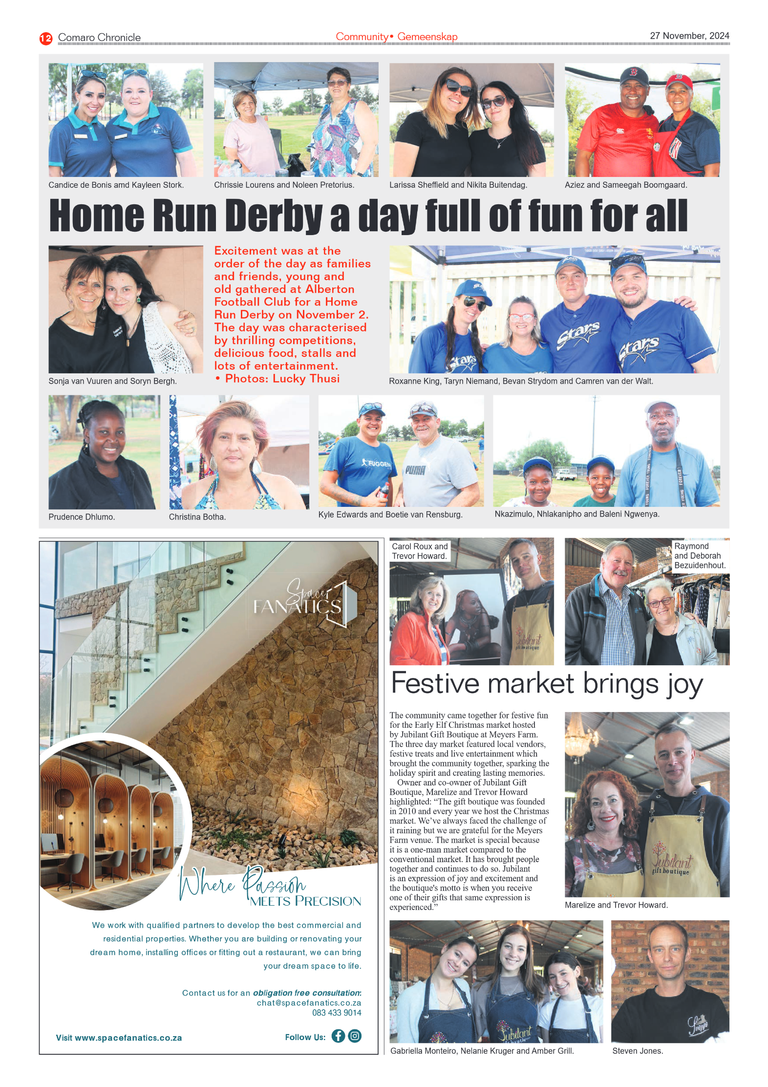 Comaro Chronicle 27 Novemberr 2024 page 14