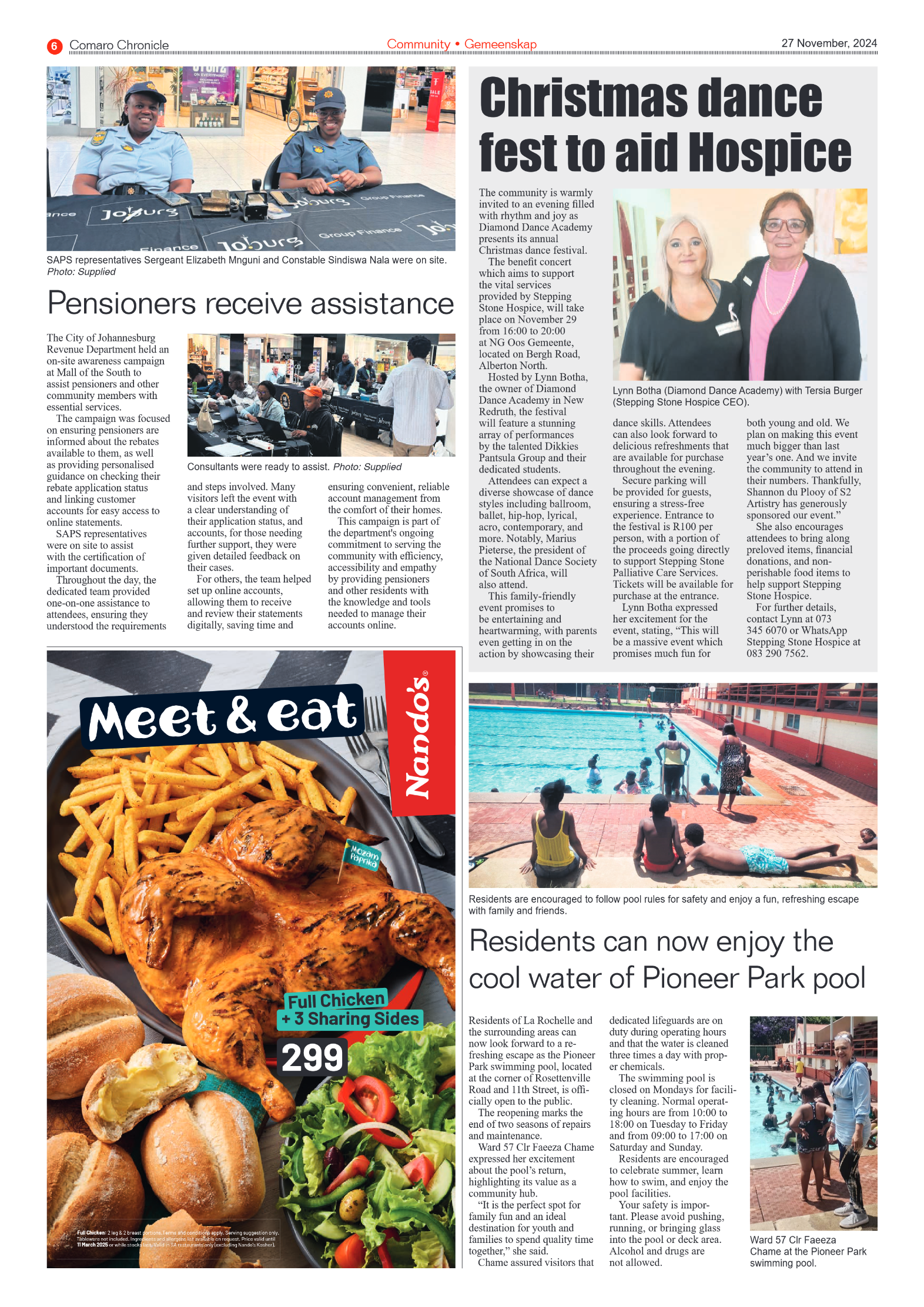 Comaro Chronicle 27 Novemberr 2024 page 8