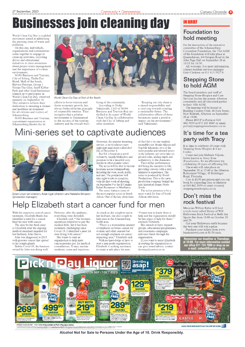 Comaro Chronicle 27 September 2023 page 3
