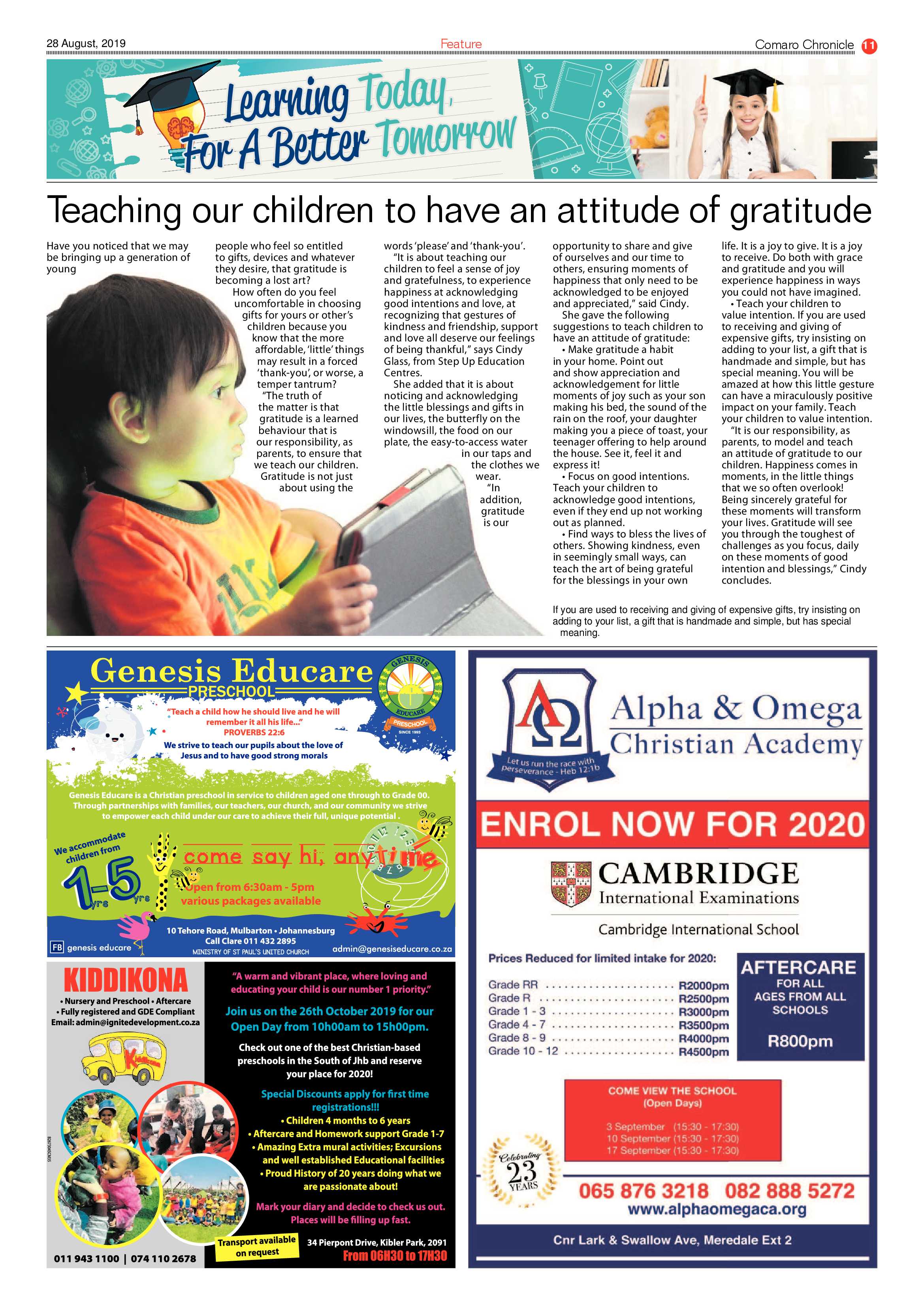 Comaro Chronicle 28 August 2019 page 11