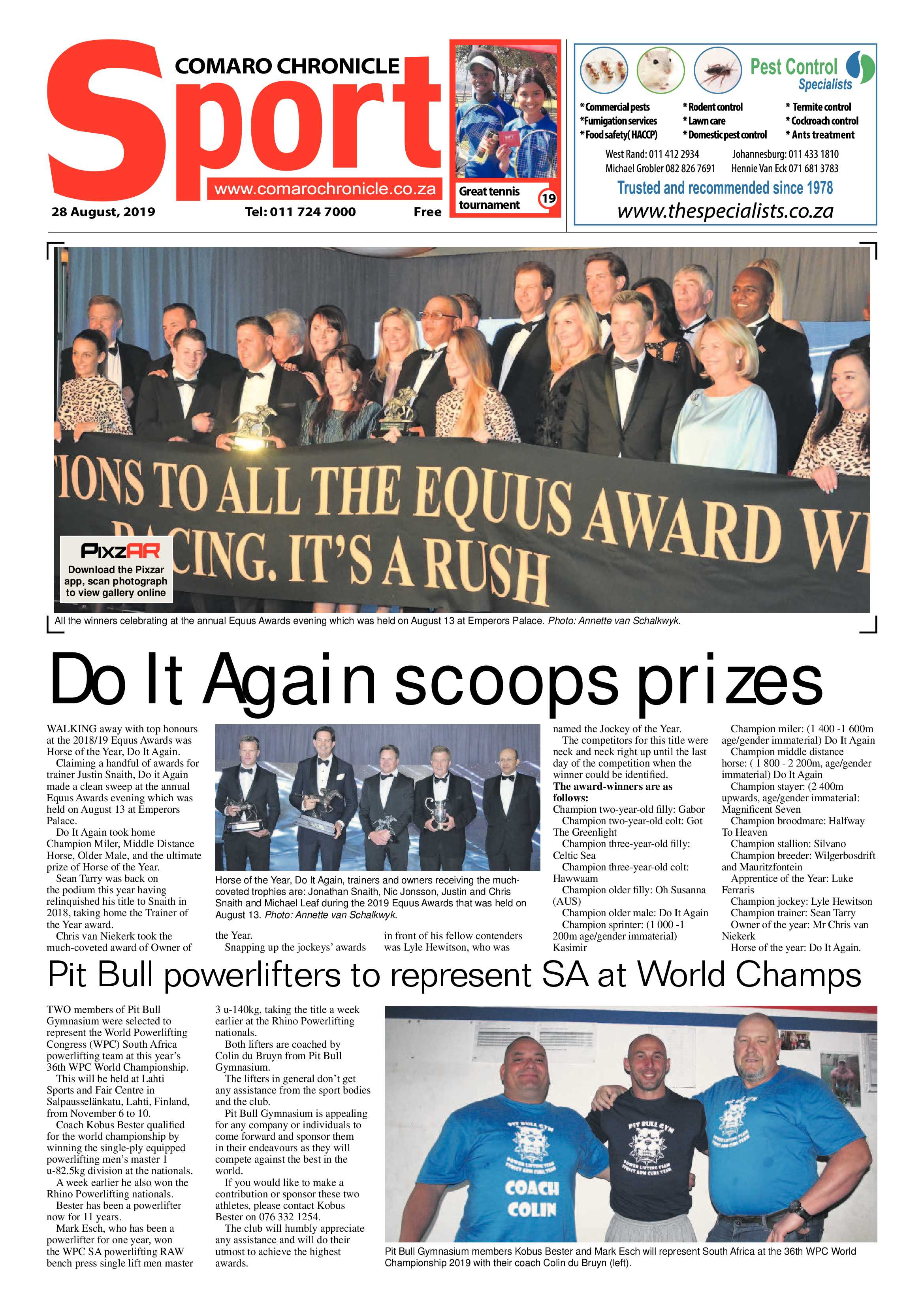 Comaro Chronicle 28 August 2019 page 20