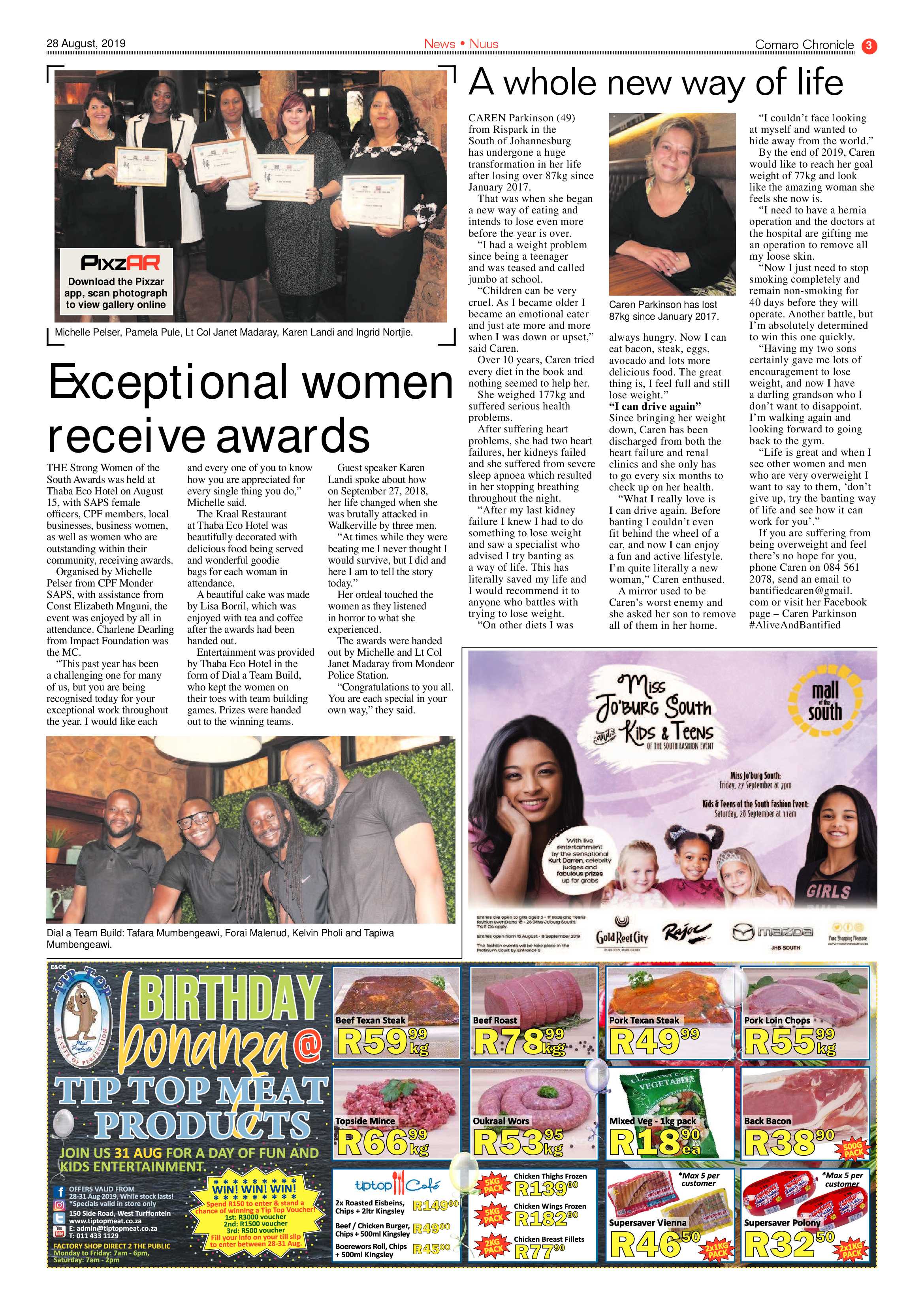 Comaro Chronicle 28 August 2019 page 3