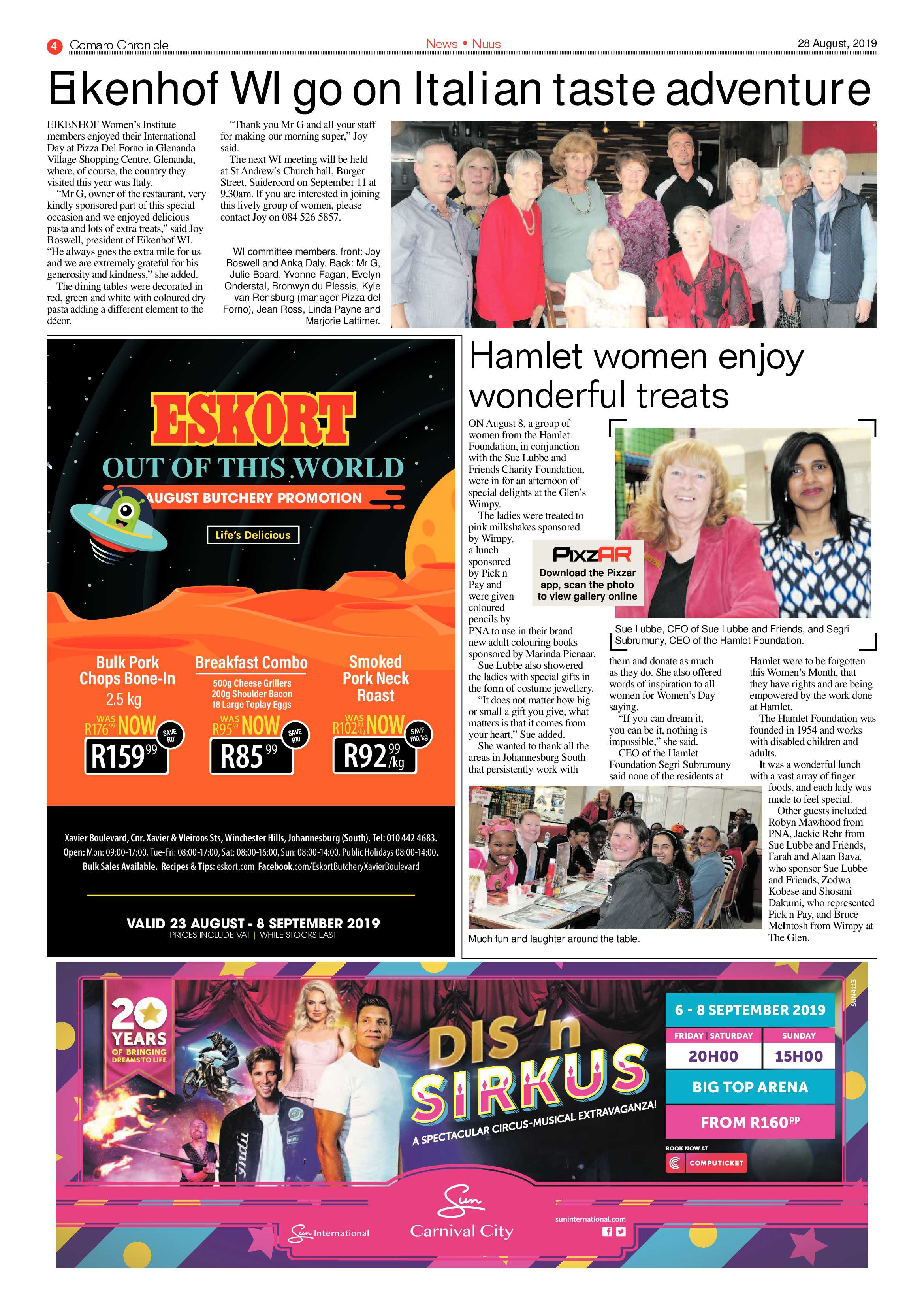 Comaro Chronicle 28 August 2019 page 4