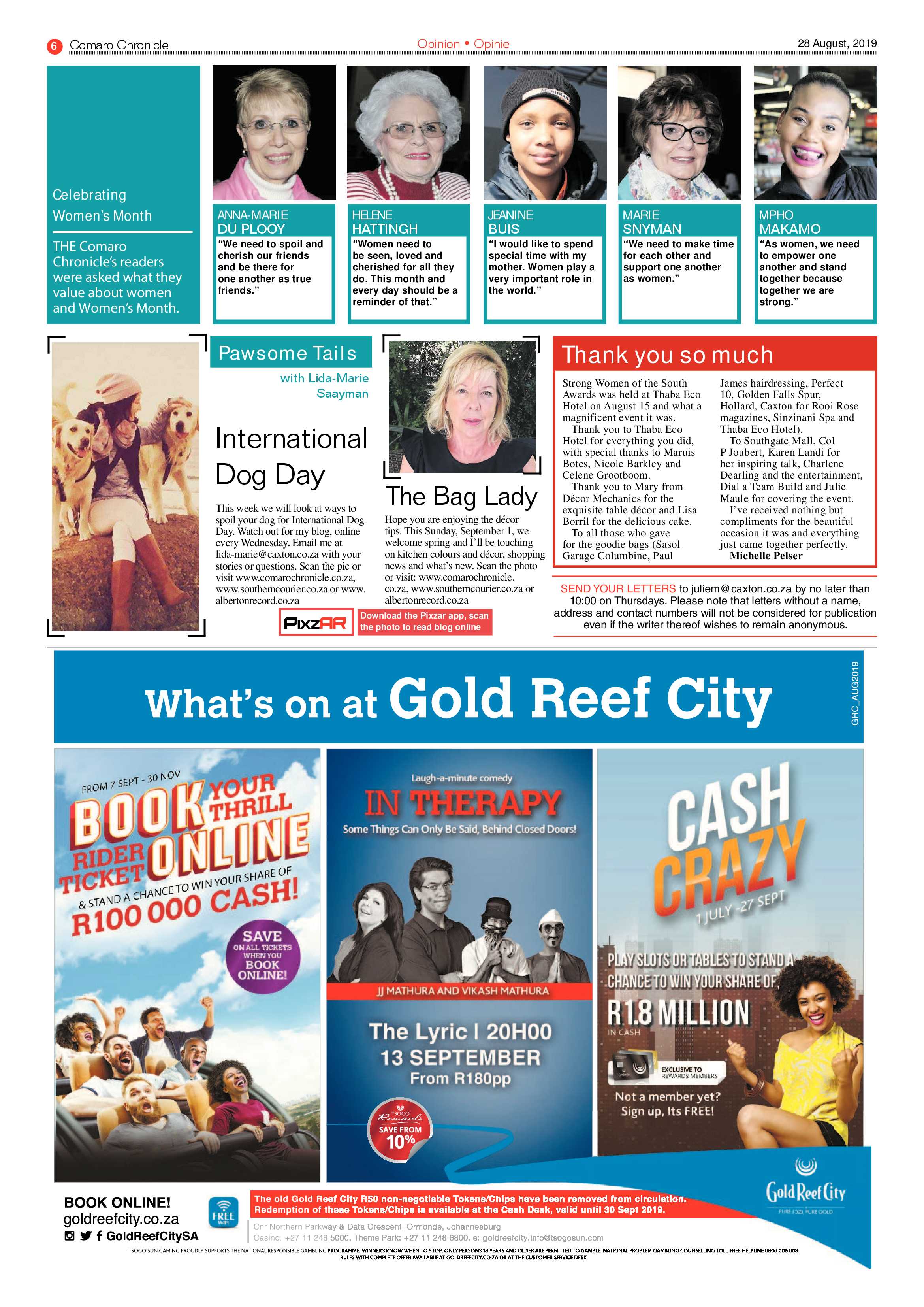 Comaro Chronicle 28 August 2019 page 6