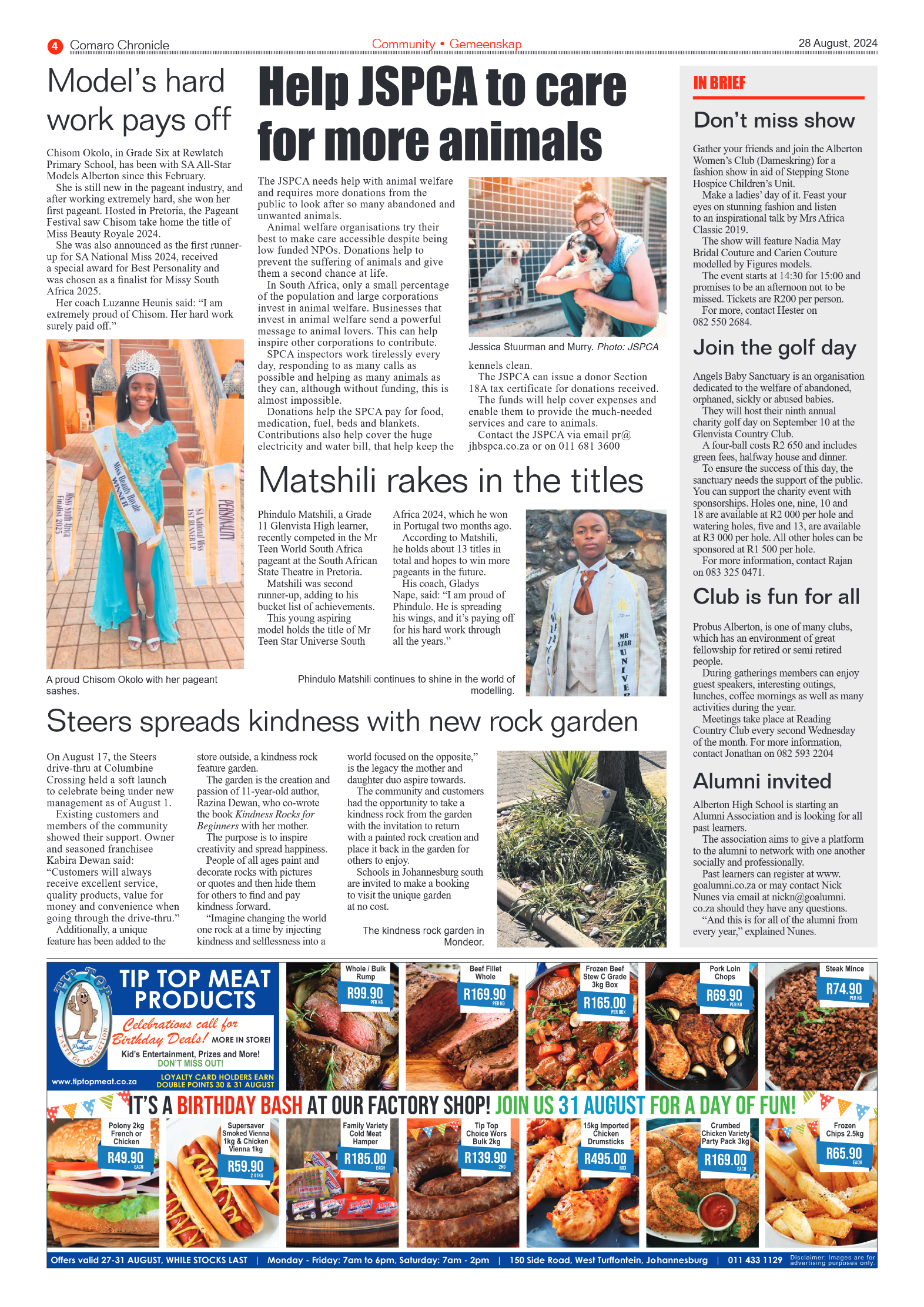 Comaro Chronicle 28 August 2024 page 4