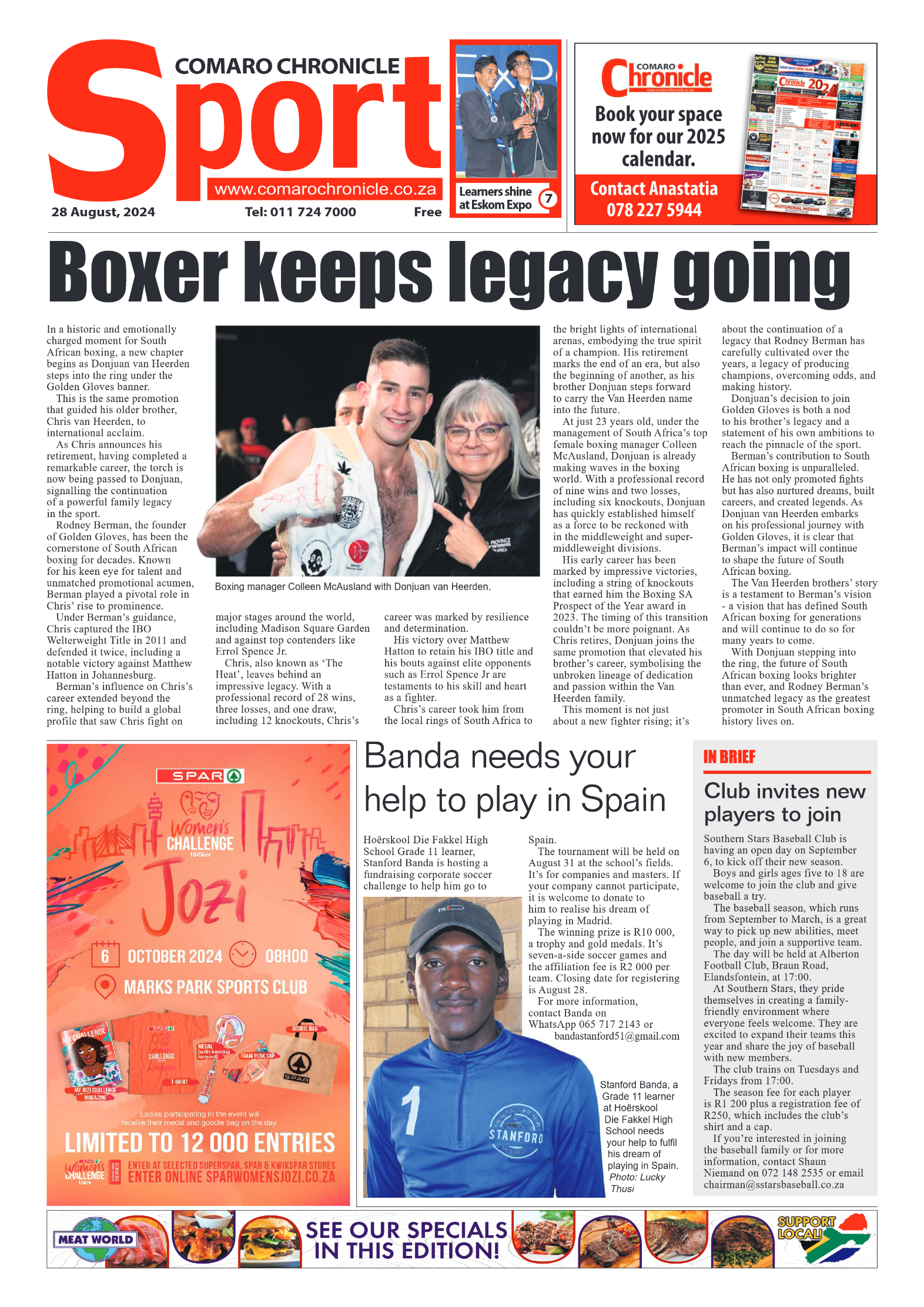 Comaro Chronicle 28 August 2024 page 8