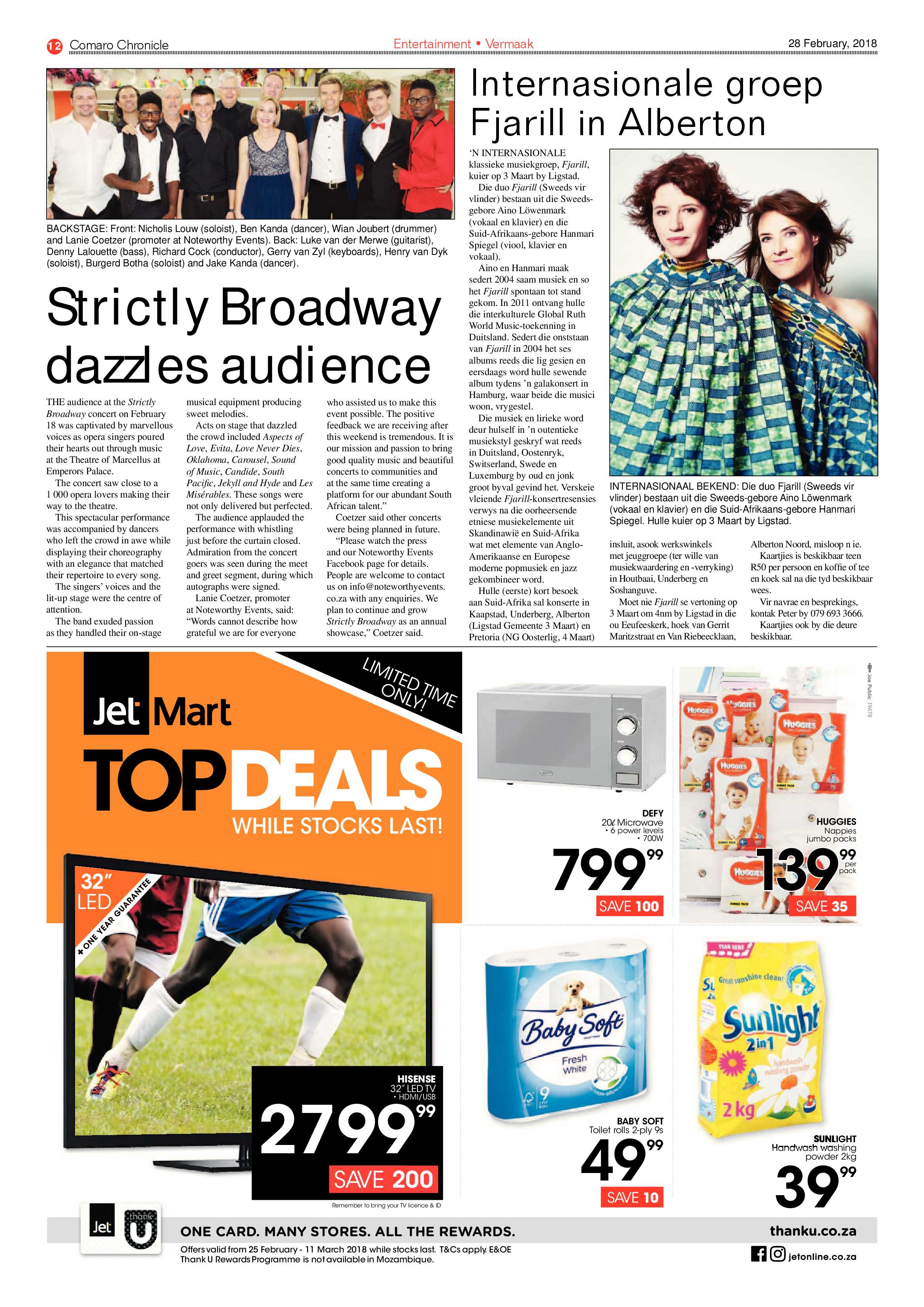 Comaro Chronicle 28 February 2018 page 12