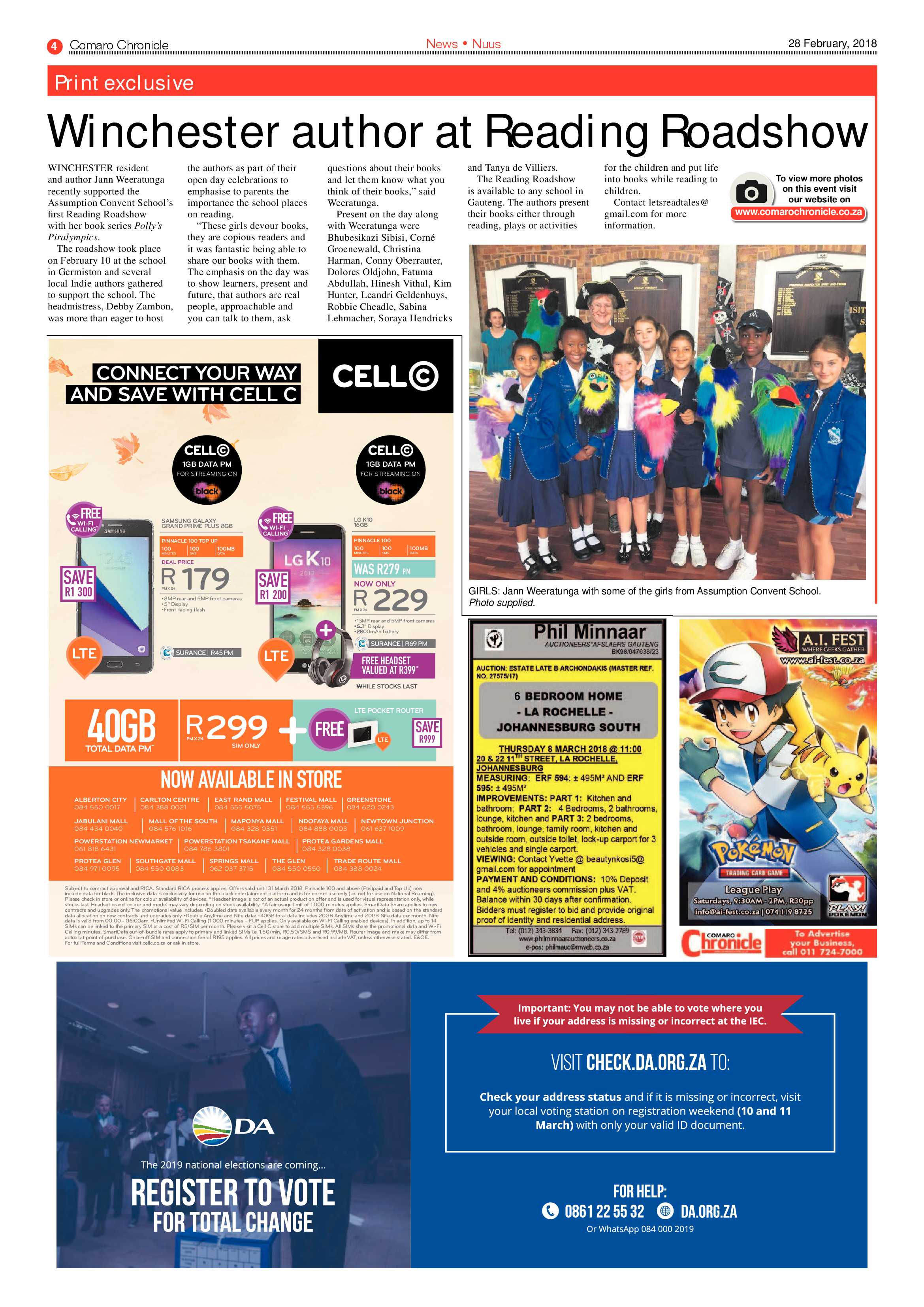 Comaro Chronicle 28 February 2018 page 4