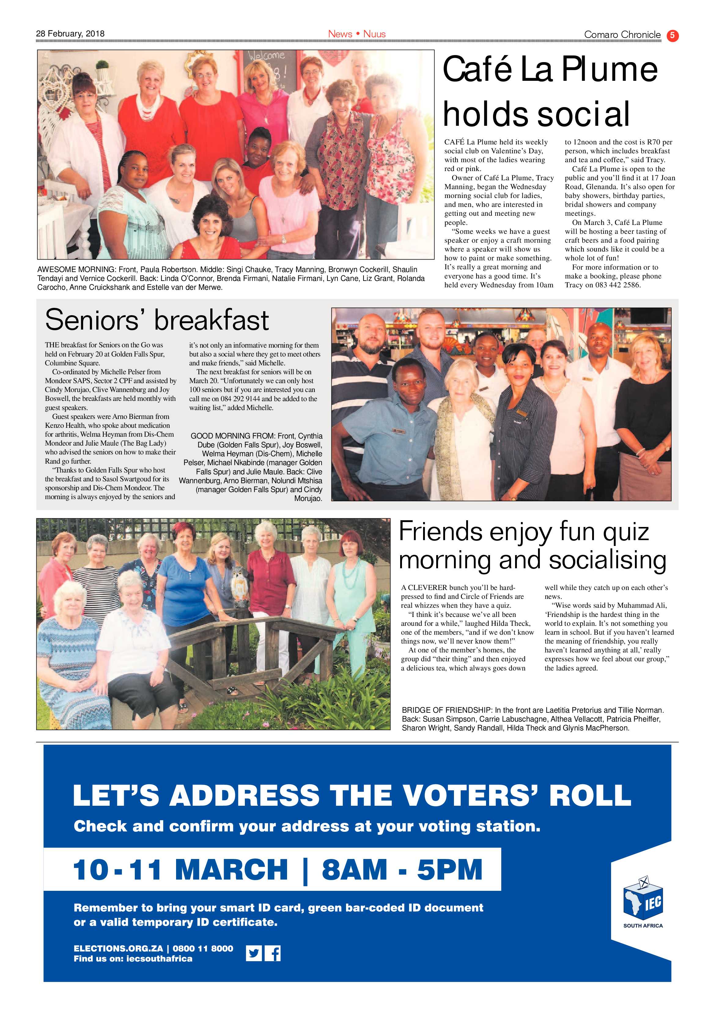 Comaro Chronicle 28 February 2018 page 5