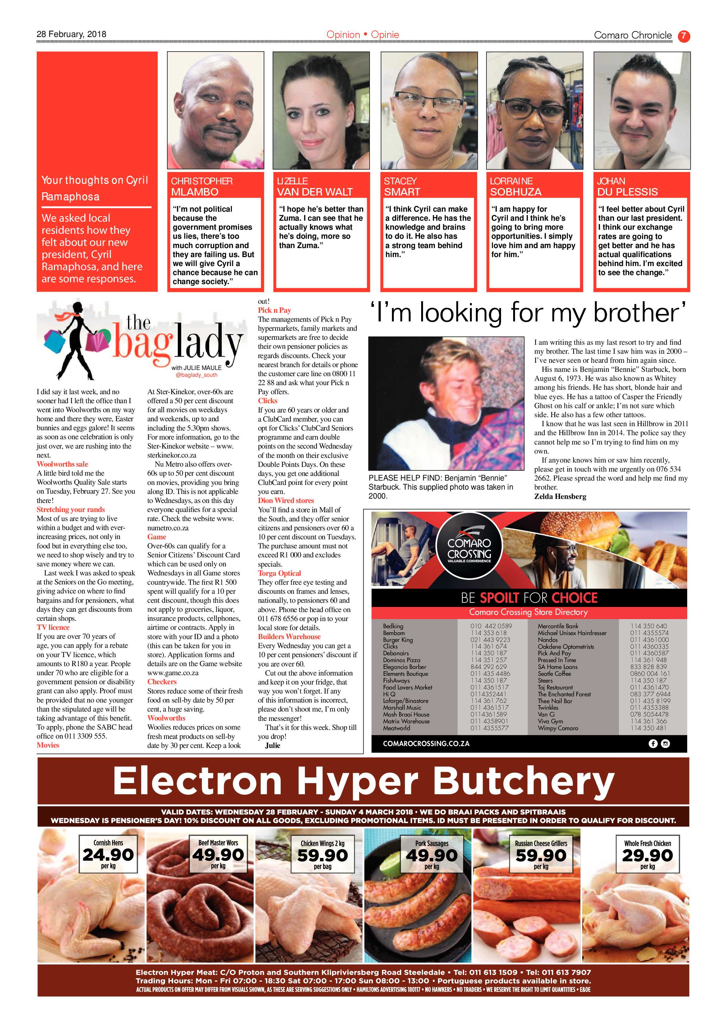 Comaro Chronicle 28 February 2018 page 7