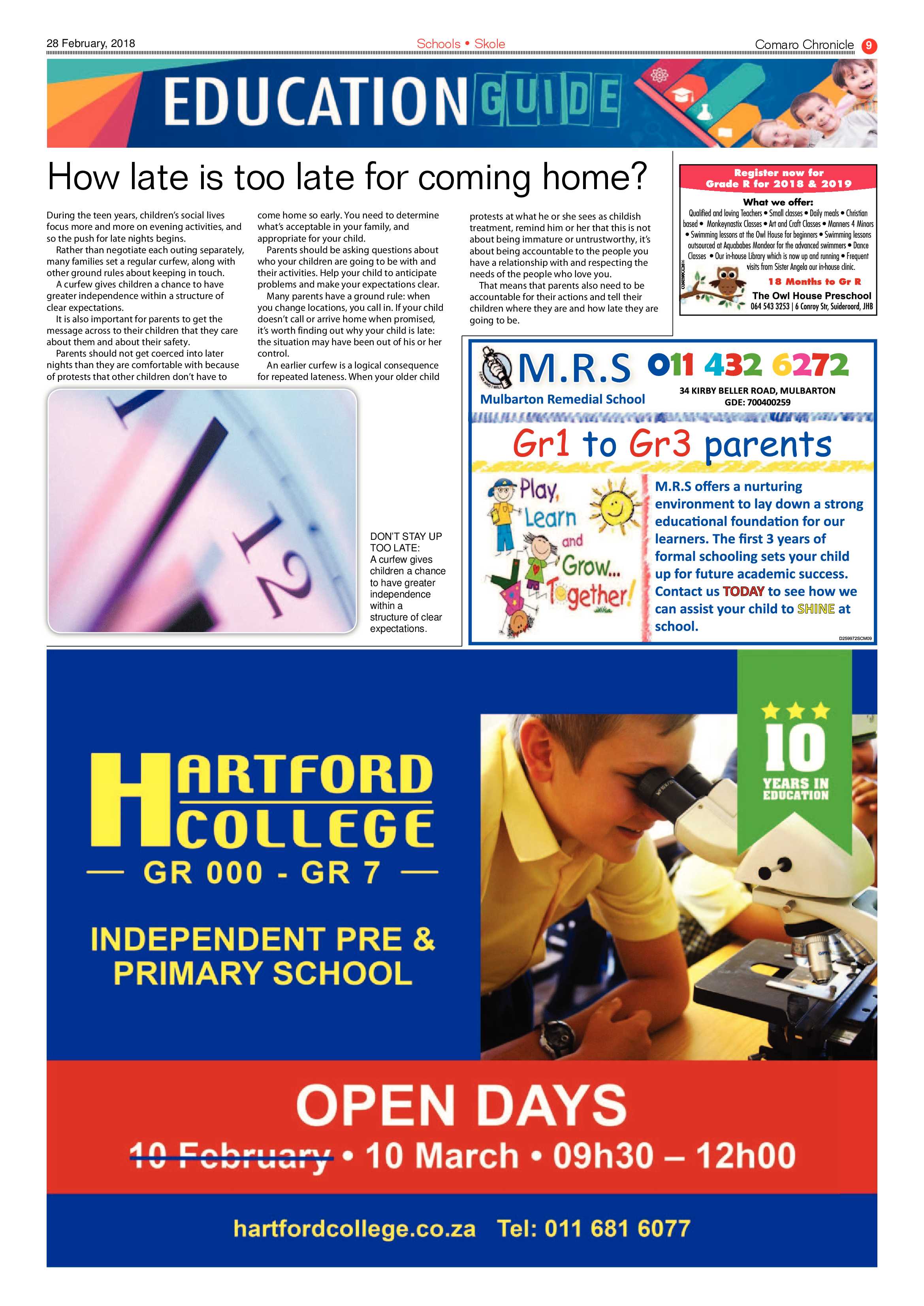 Comaro Chronicle 28 February 2018 page 9
