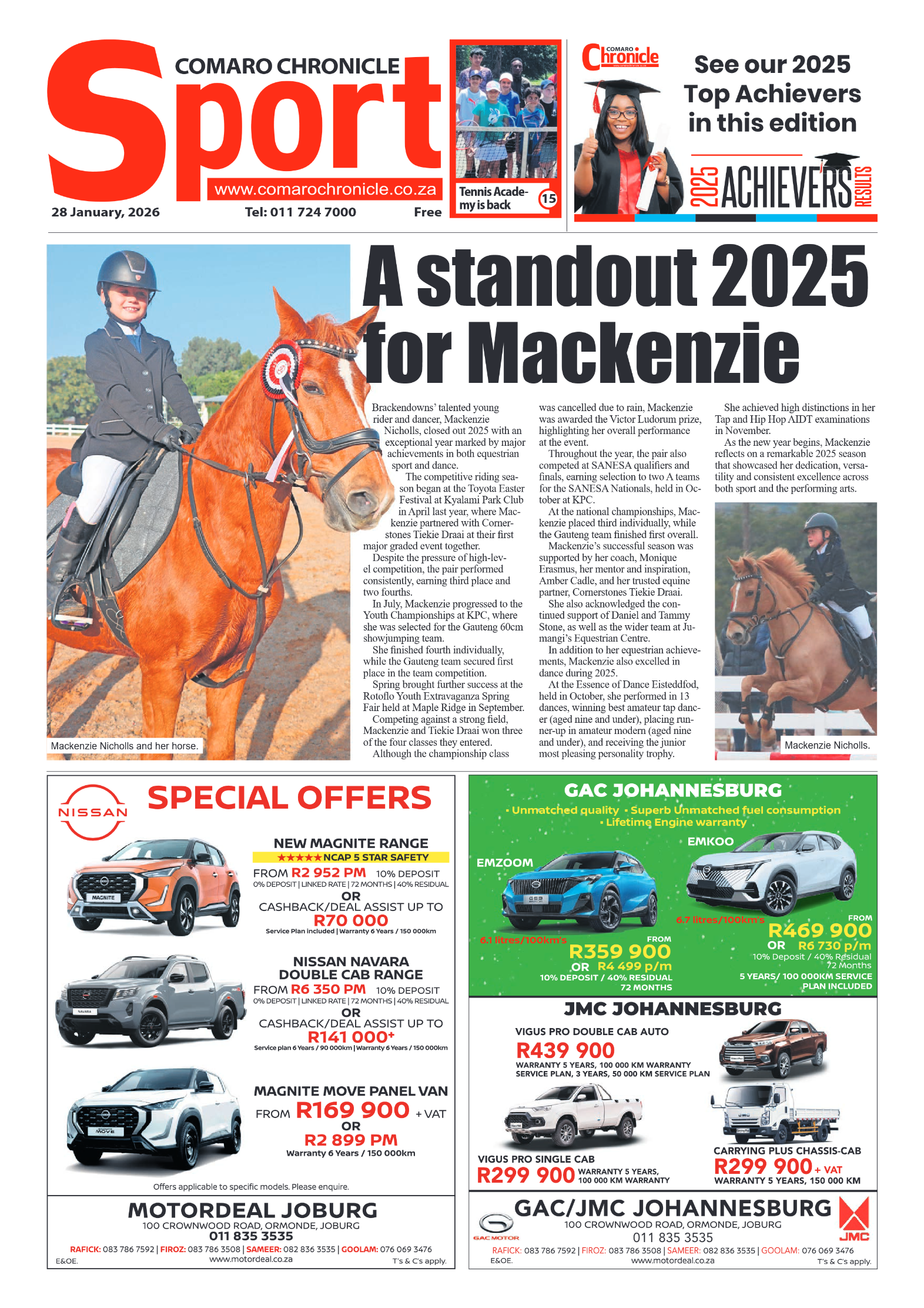 Comaro Chronicle 28 January 2026 page 12
