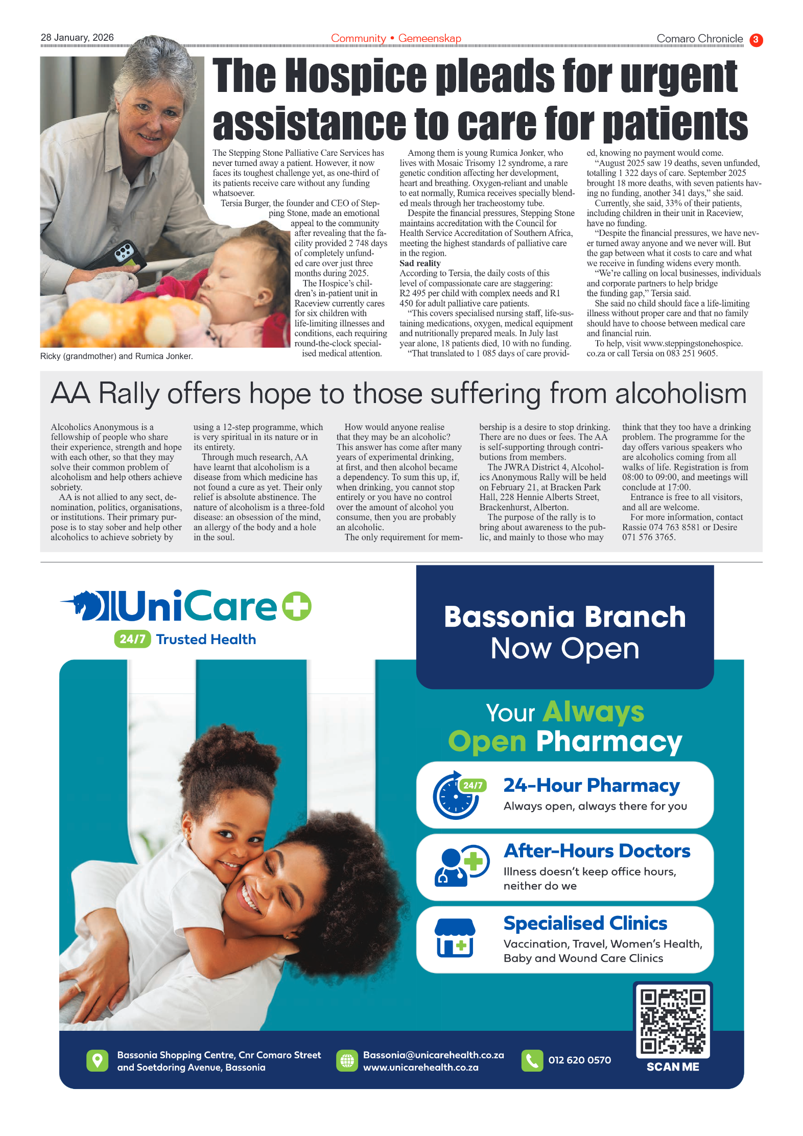 Comaro Chronicle 28 January 2026 page 3