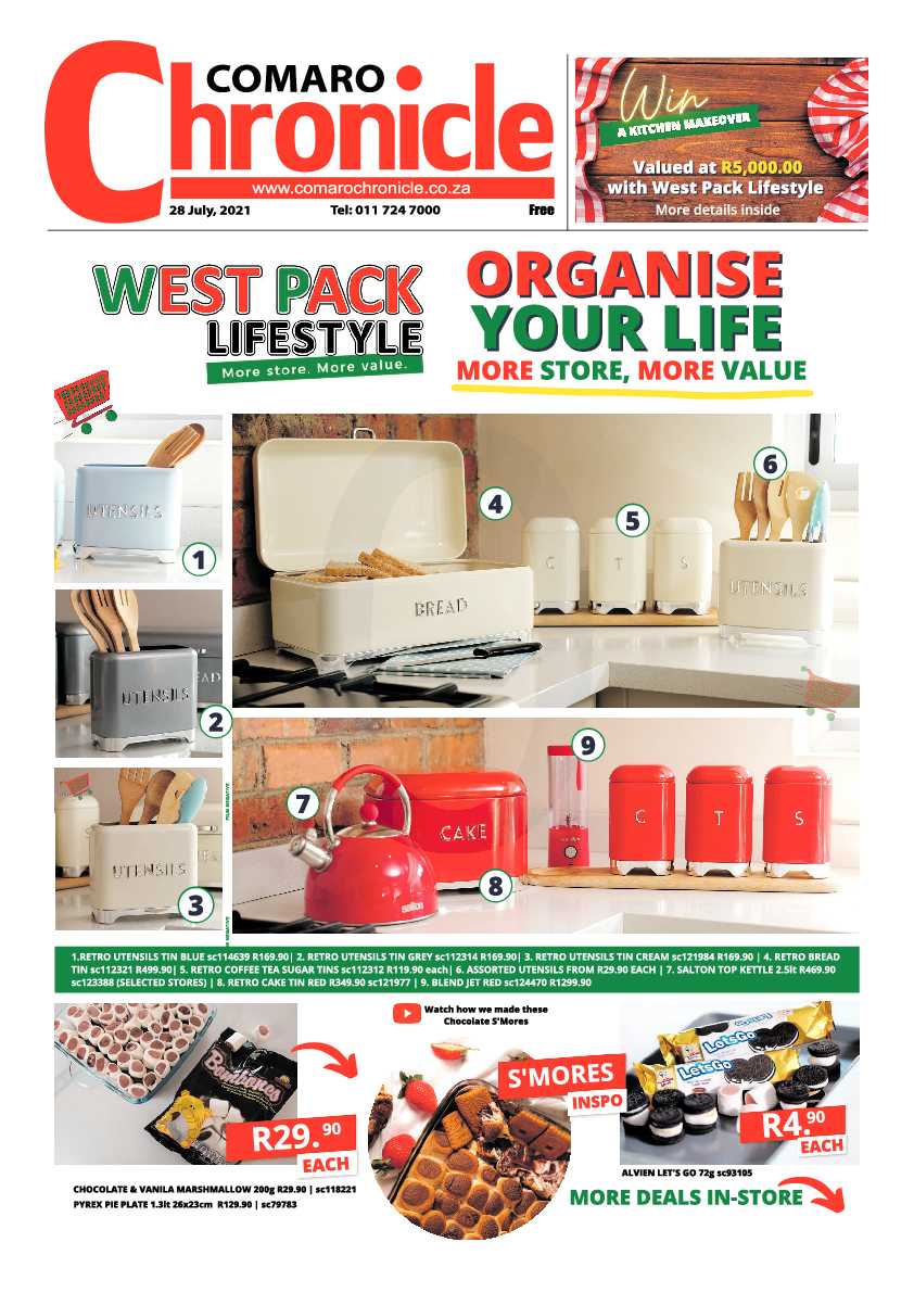 Comaro Chronicle 28 July 2021 page 1