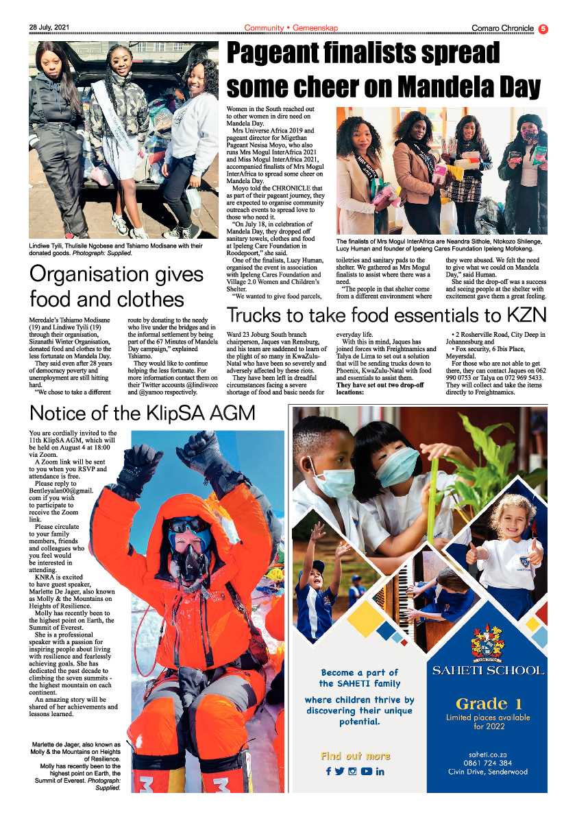 Comaro Chronicle 28 July 2021 page 7