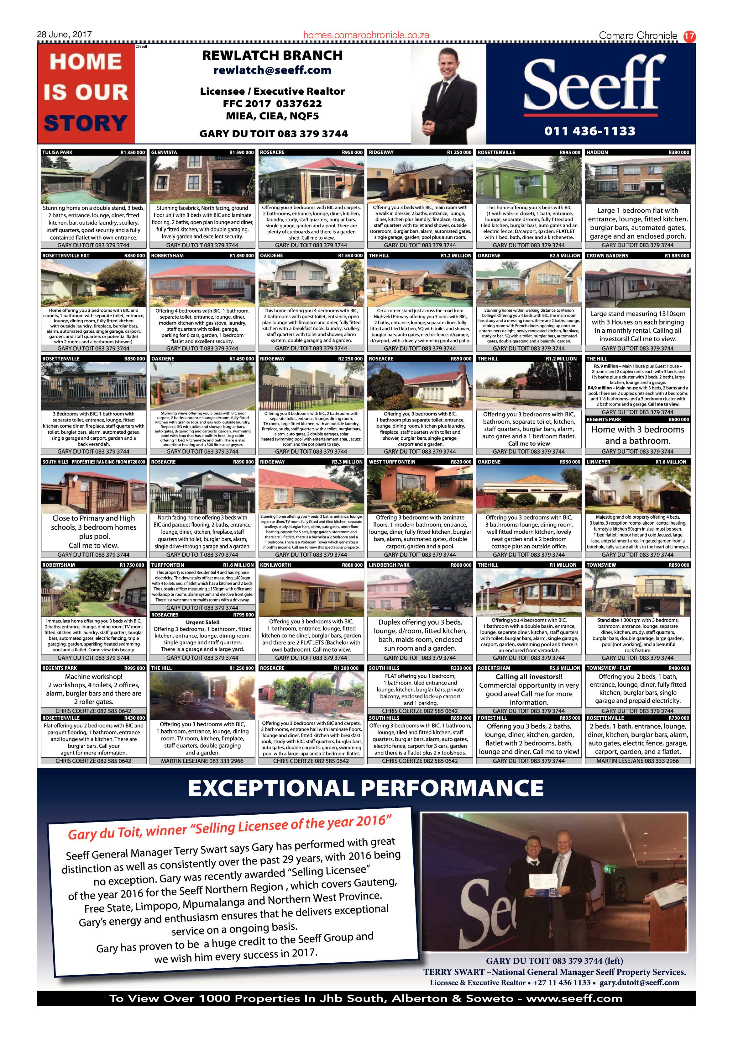 Comaro Chronicle 28 June 2017 page 17