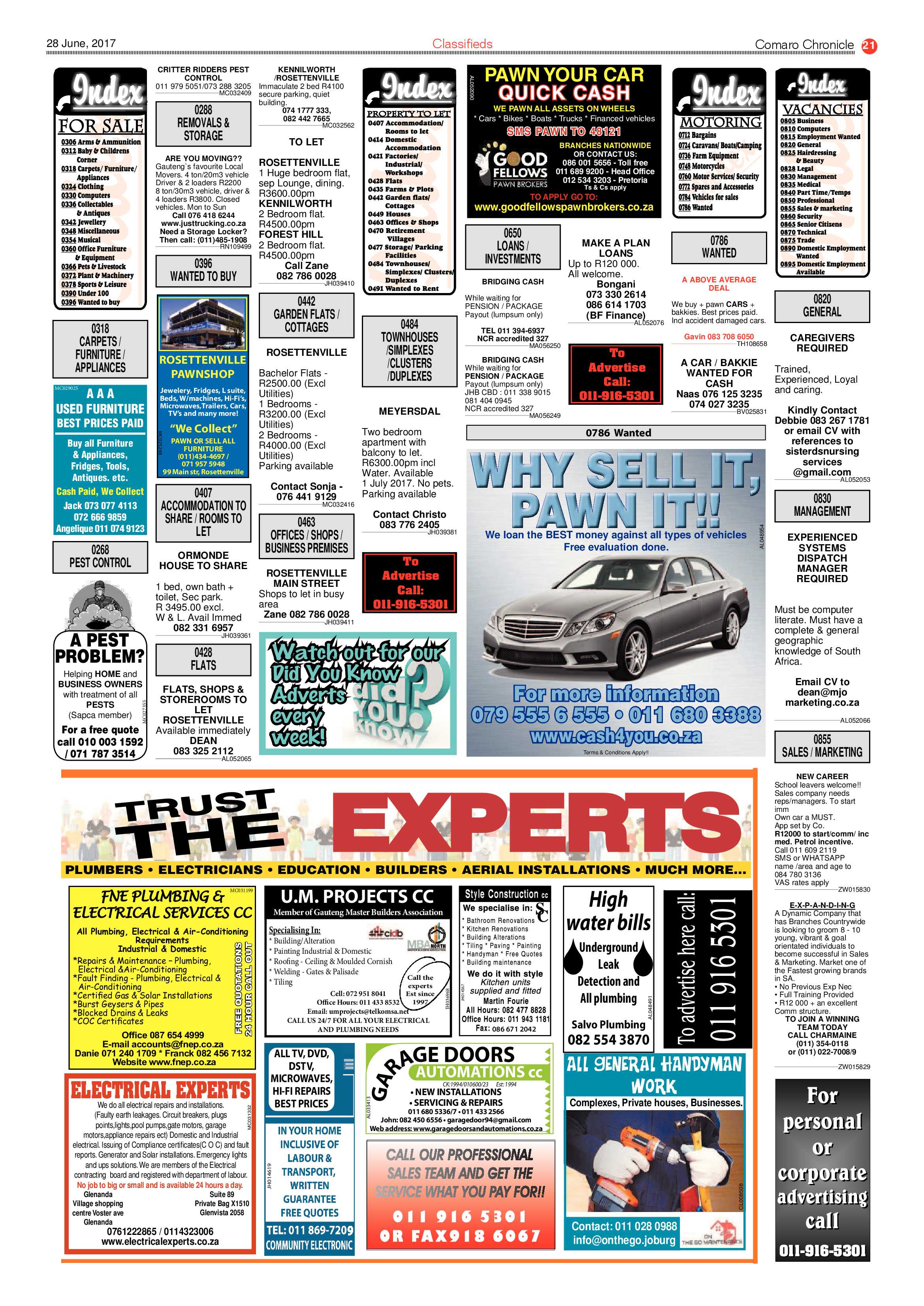 Comaro Chronicle 28 June 2017 page 21