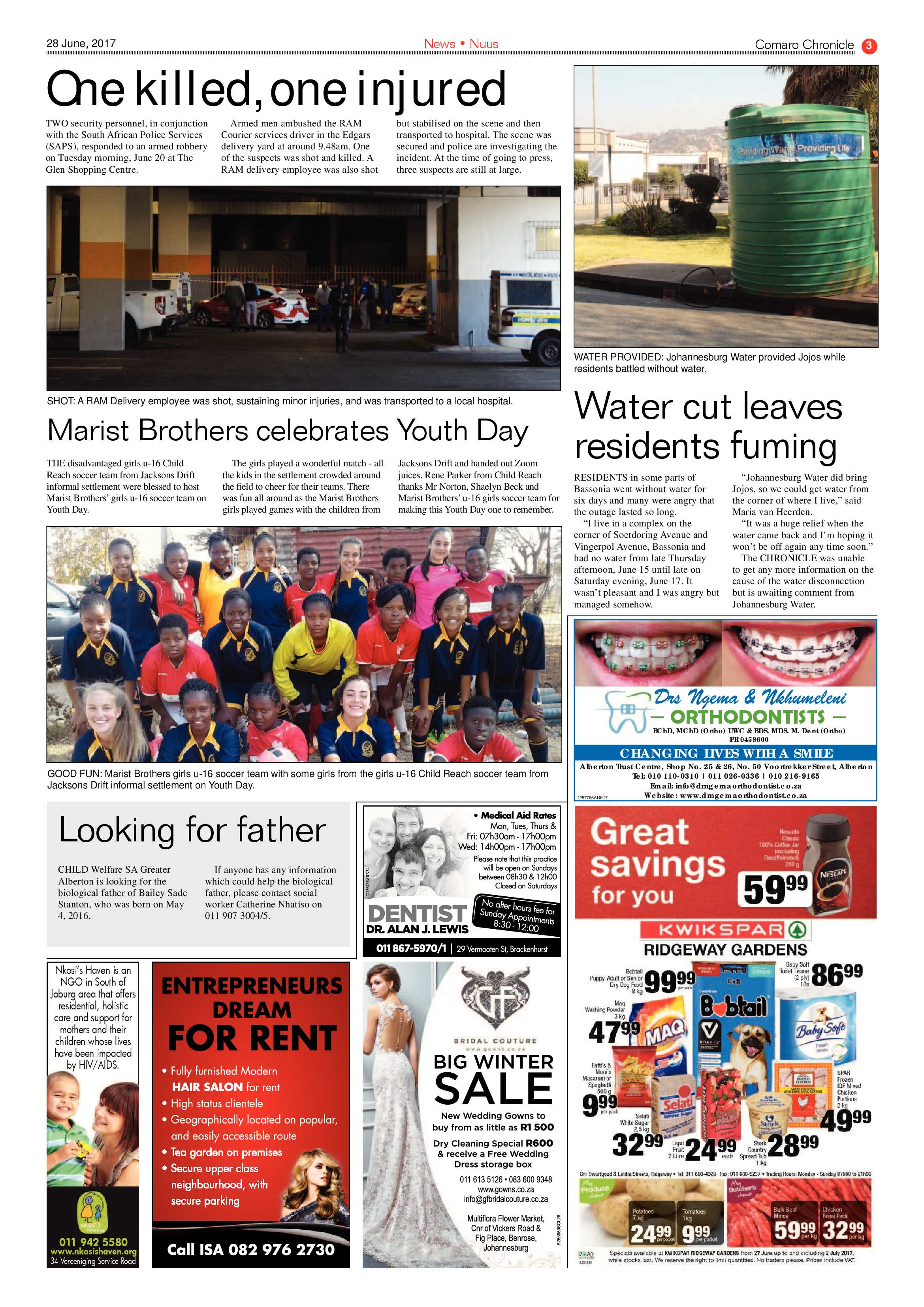 Comaro Chronicle 28 June 2017 page 3