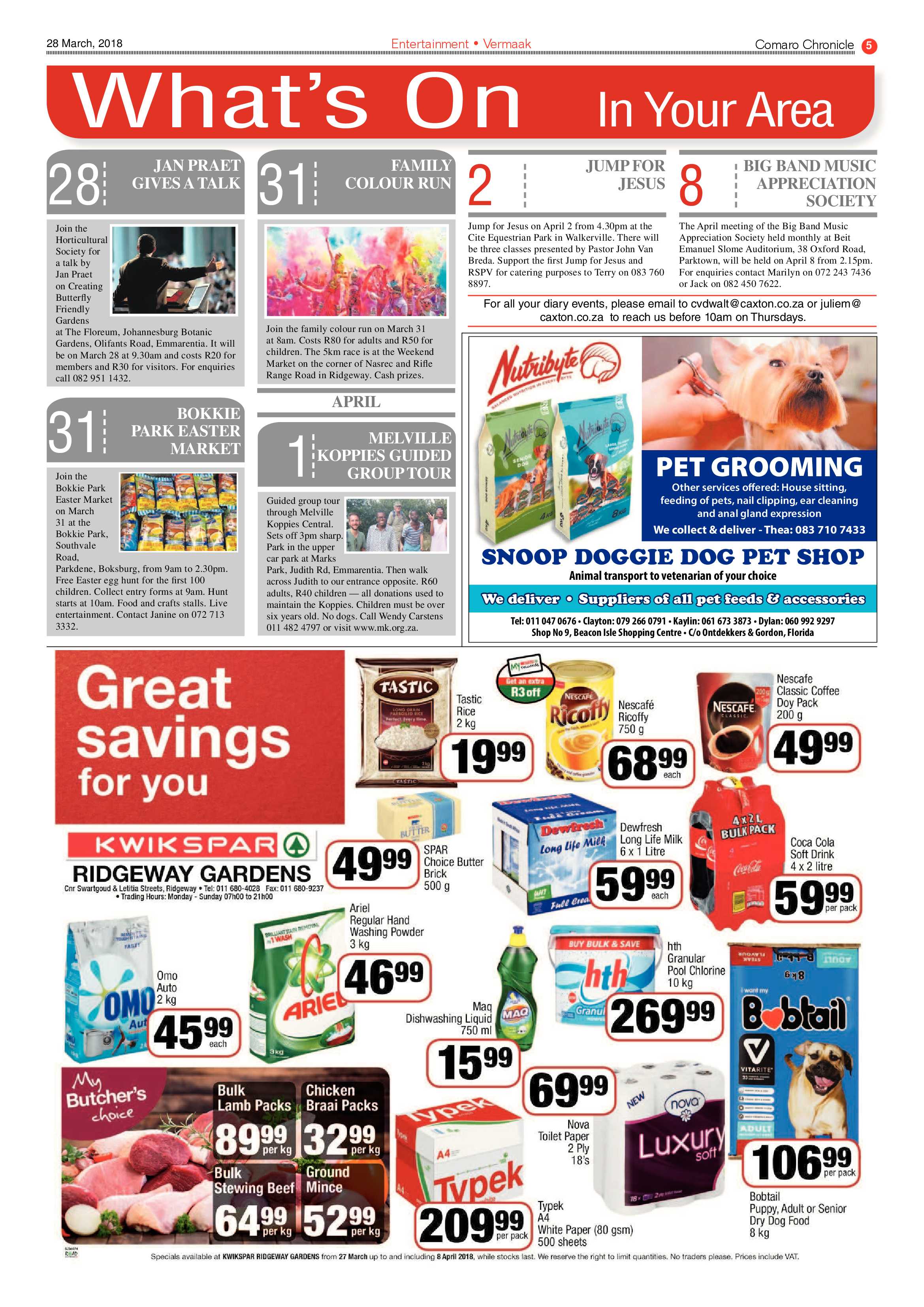 Comaro Chronicle 28 March 2018 page 5