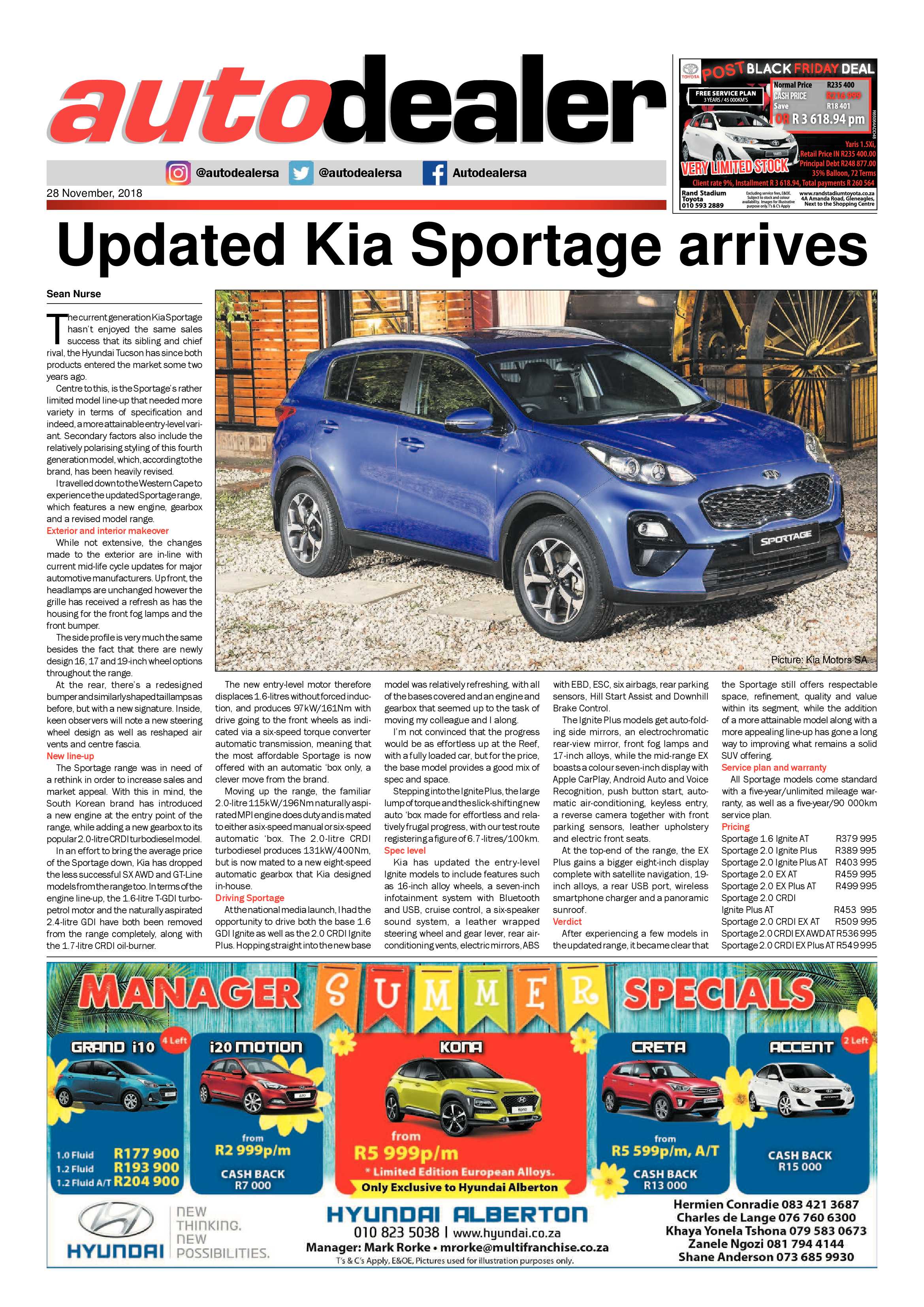 Comaro Chronicle 28 November 2018 page 21