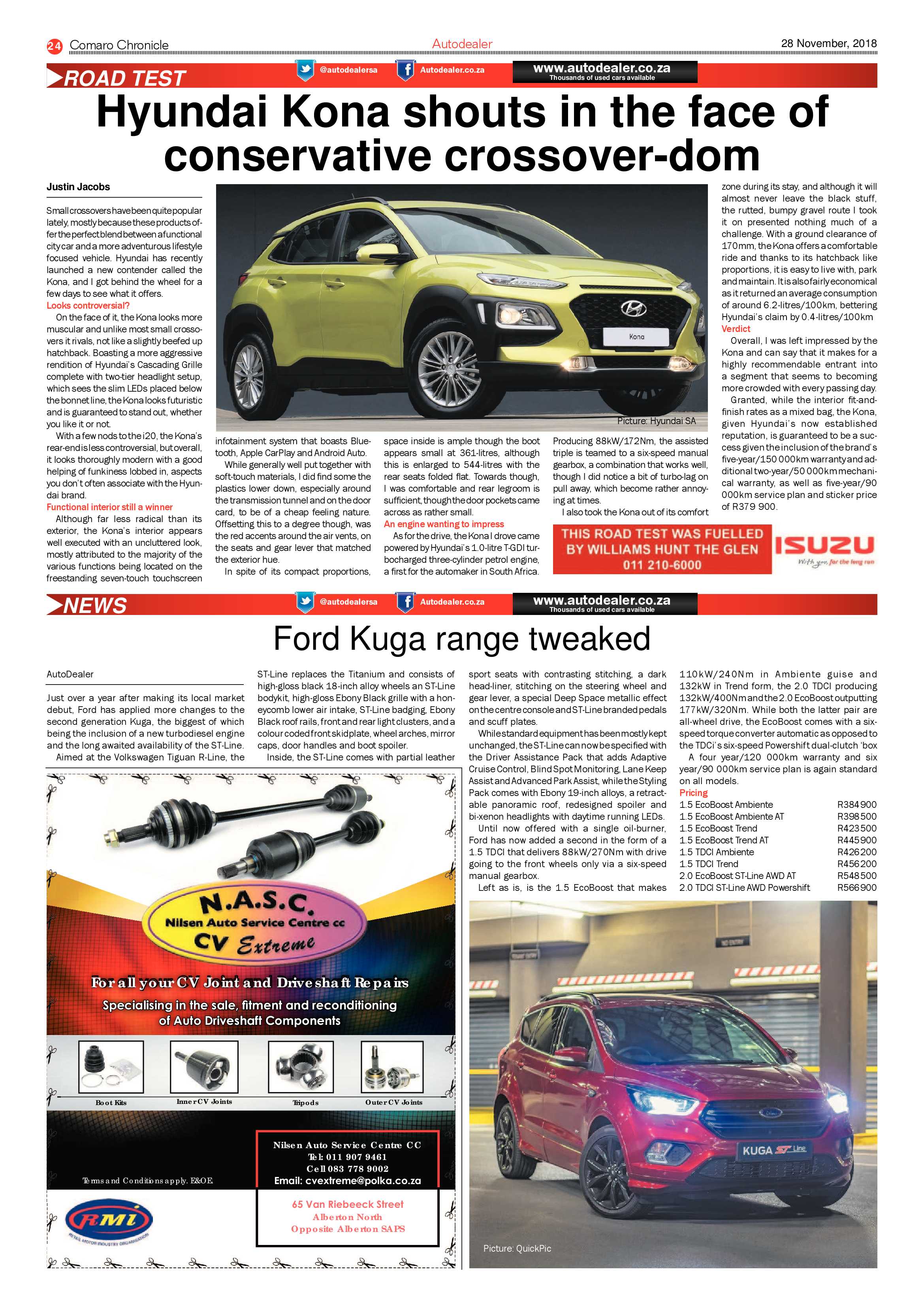 Comaro Chronicle 28 November 2018 page 24