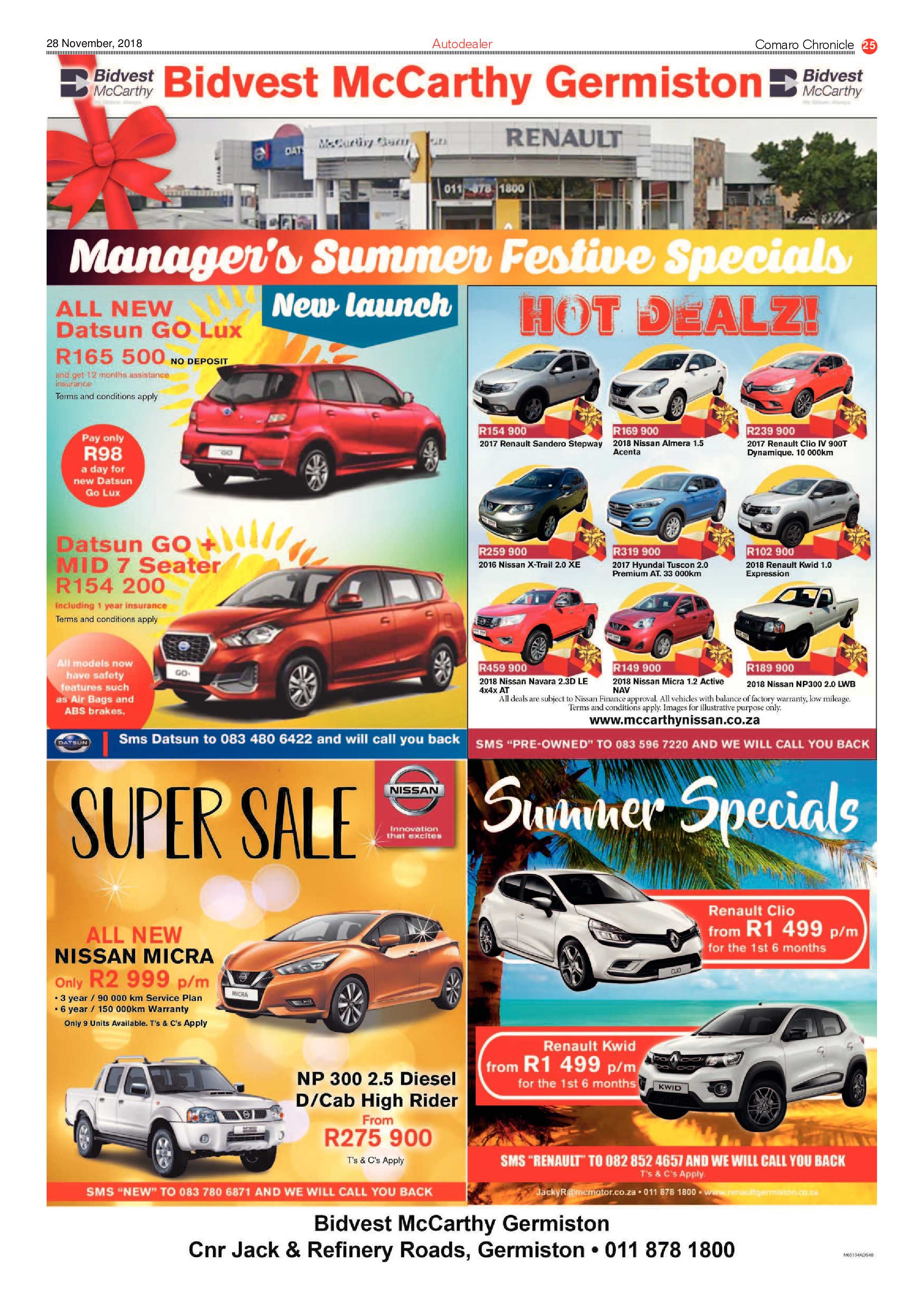 Comaro Chronicle 28 November 2018 page 25